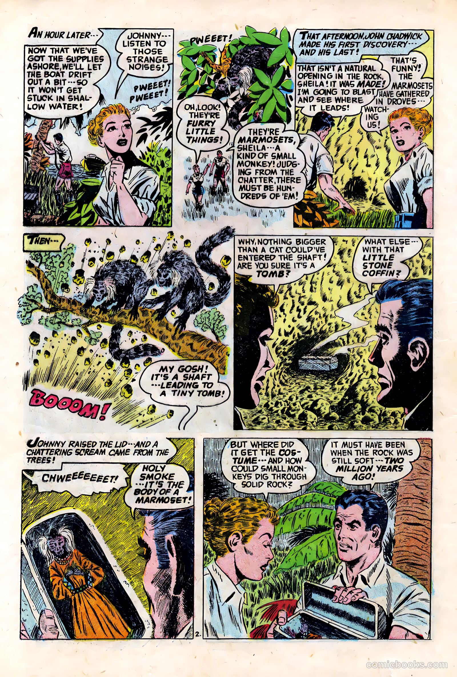 Out of the Night #15 (1954) — page 22 of 36