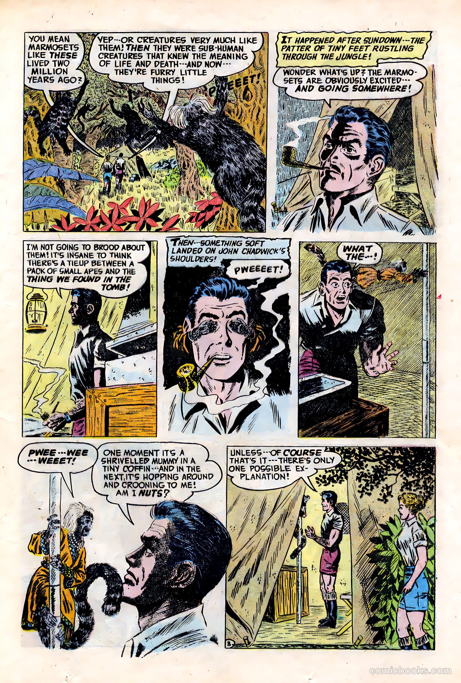 Out of the Night #15 (1954) — page 23 of 36
