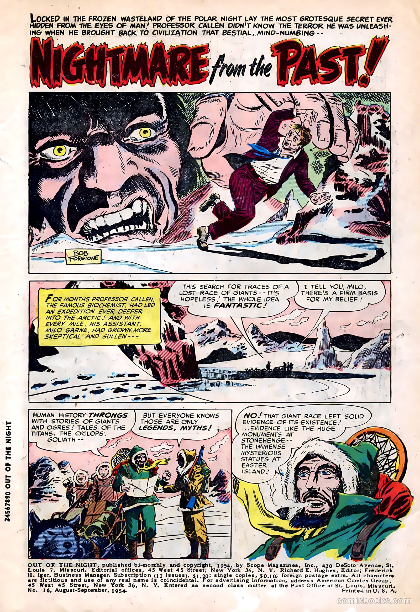 Out of the Night #16 (1954) — page 3 of 36