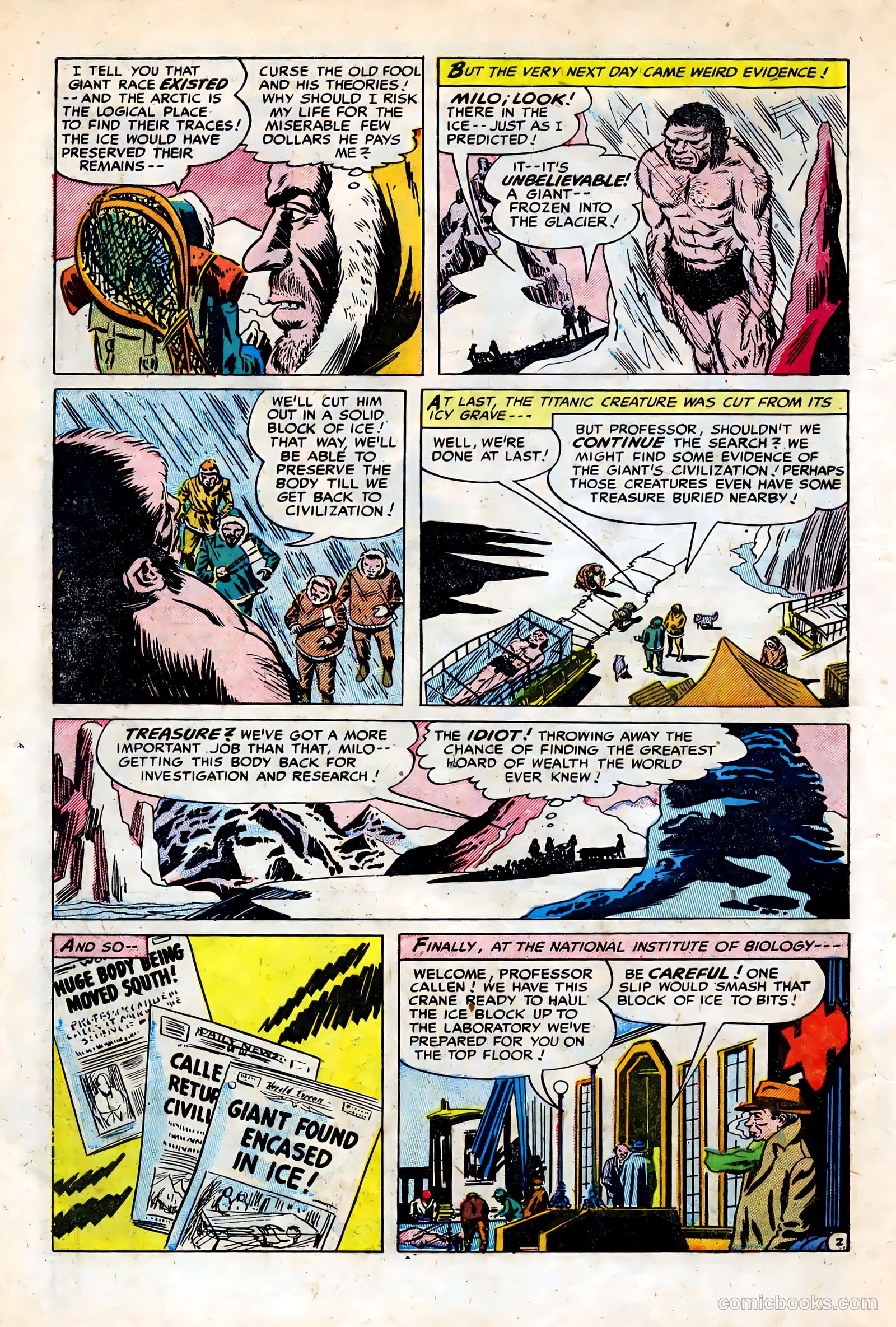 Out of the Night #16 (1954) — page 4 of 36