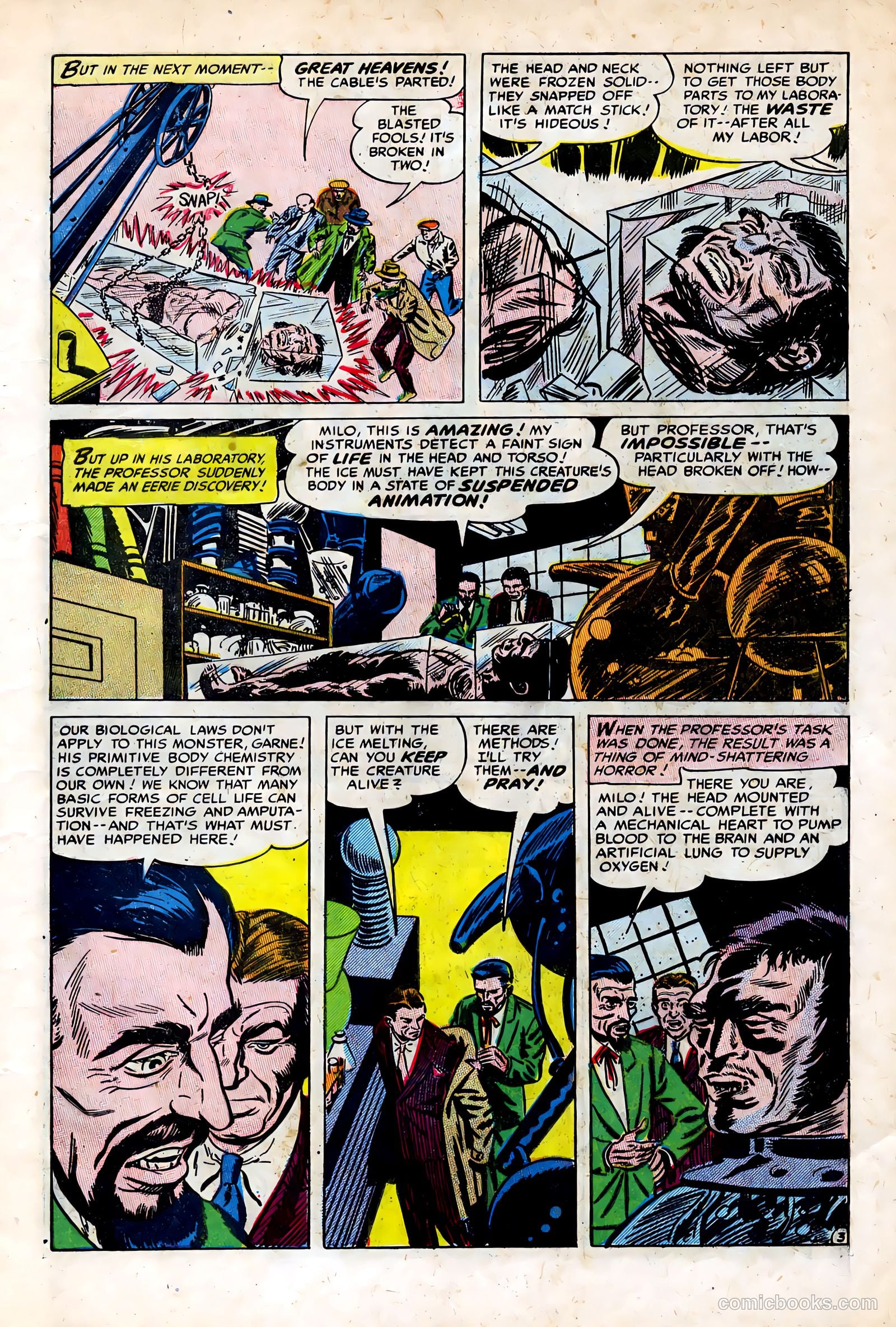Out of the Night #16 (1954) — page 5 of 36
