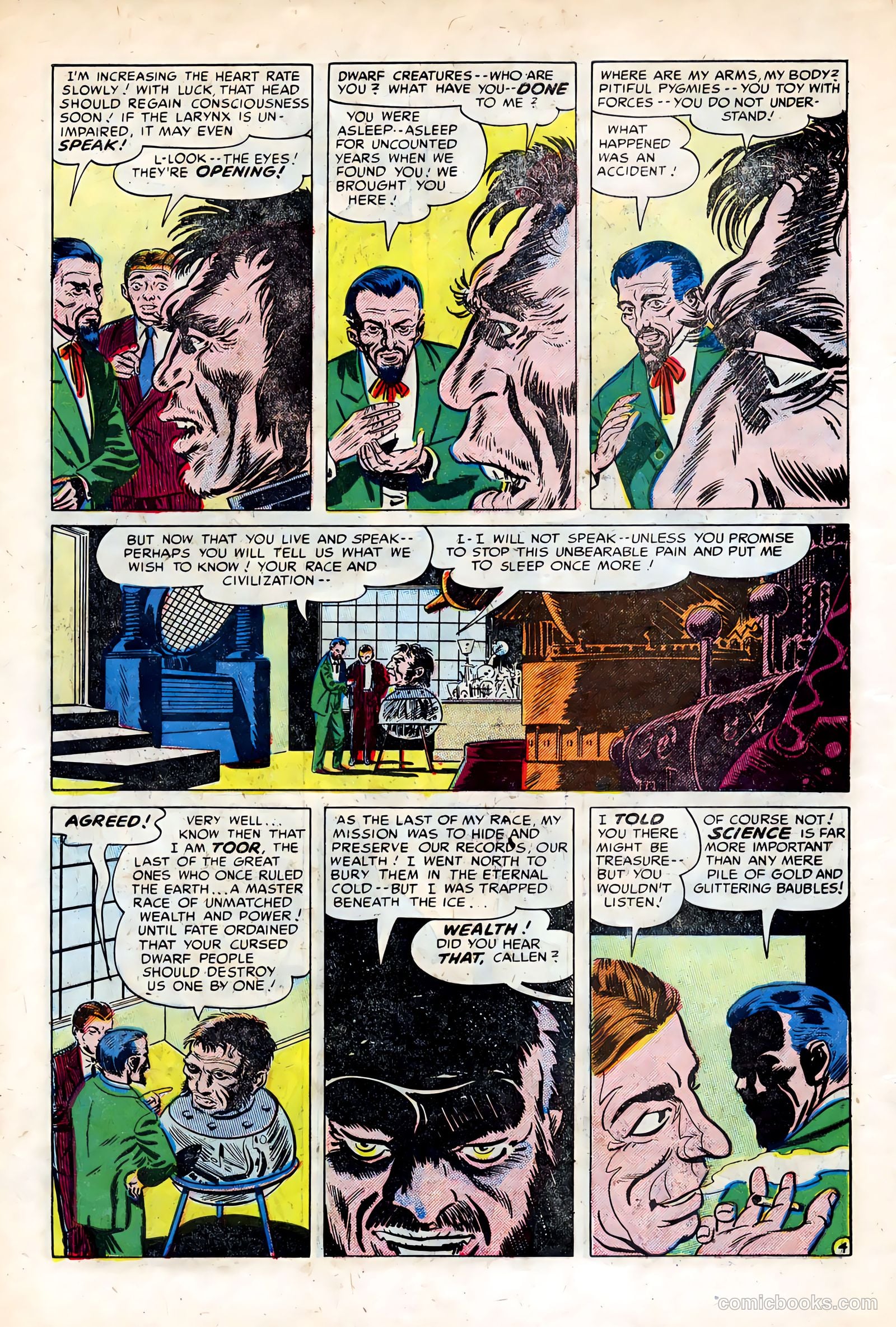 Out of the Night #16 (1954) — page 6 of 36