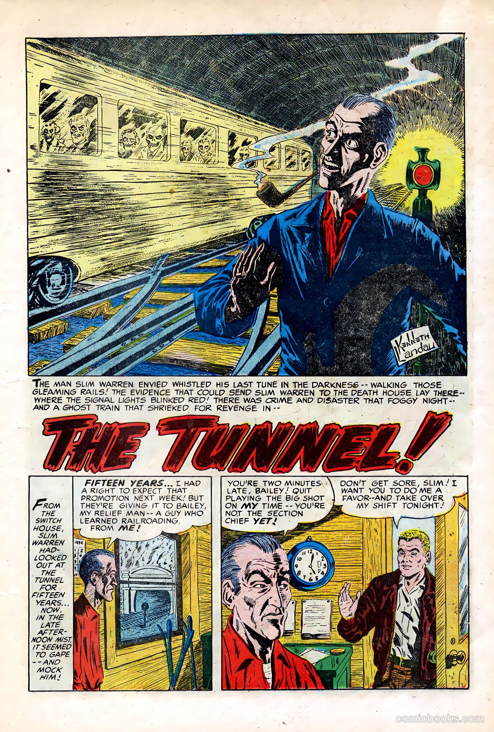 Out of the Night #16 (1954) — page 11 of 36