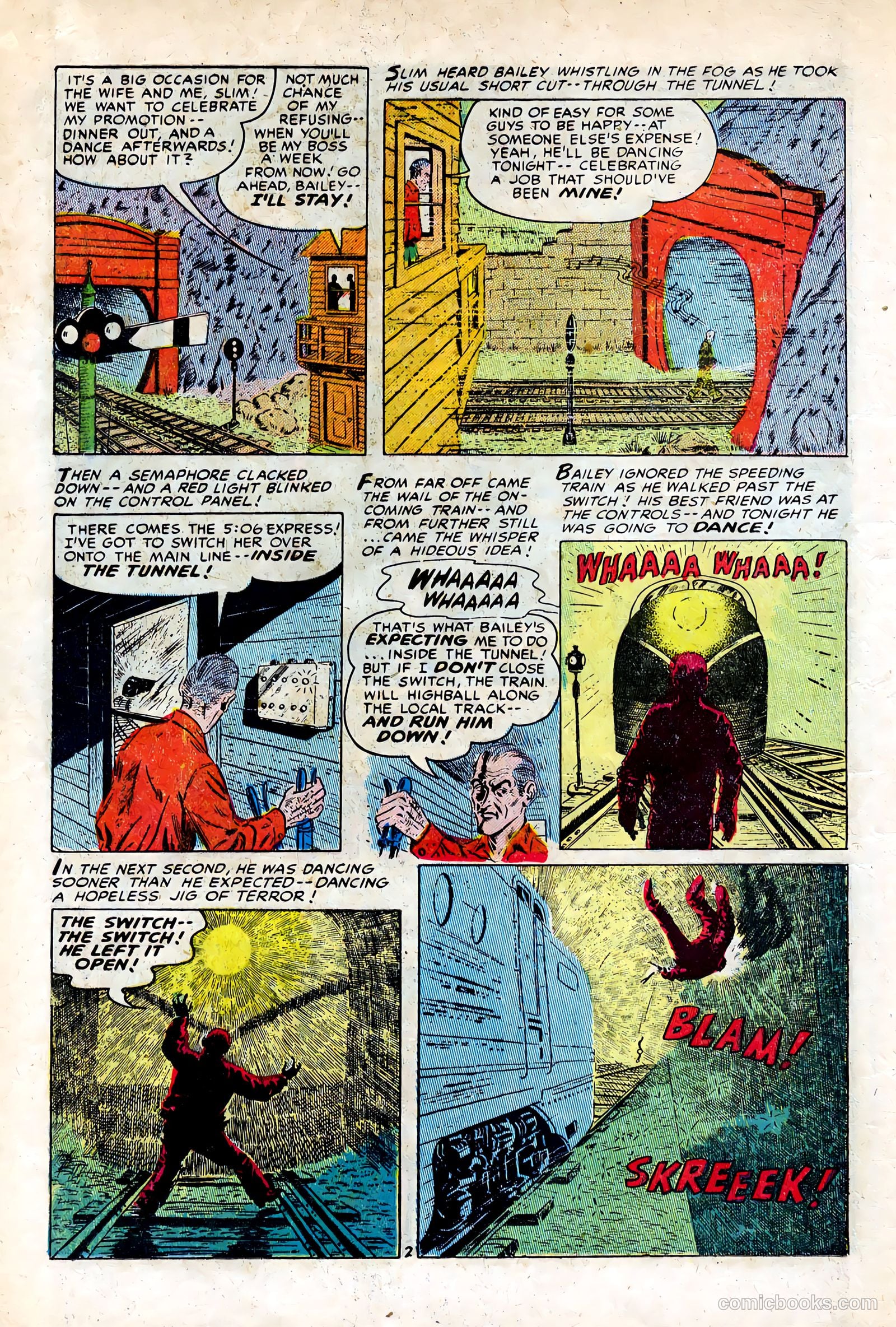 Out of the Night #16 (1954) — page 12 of 36