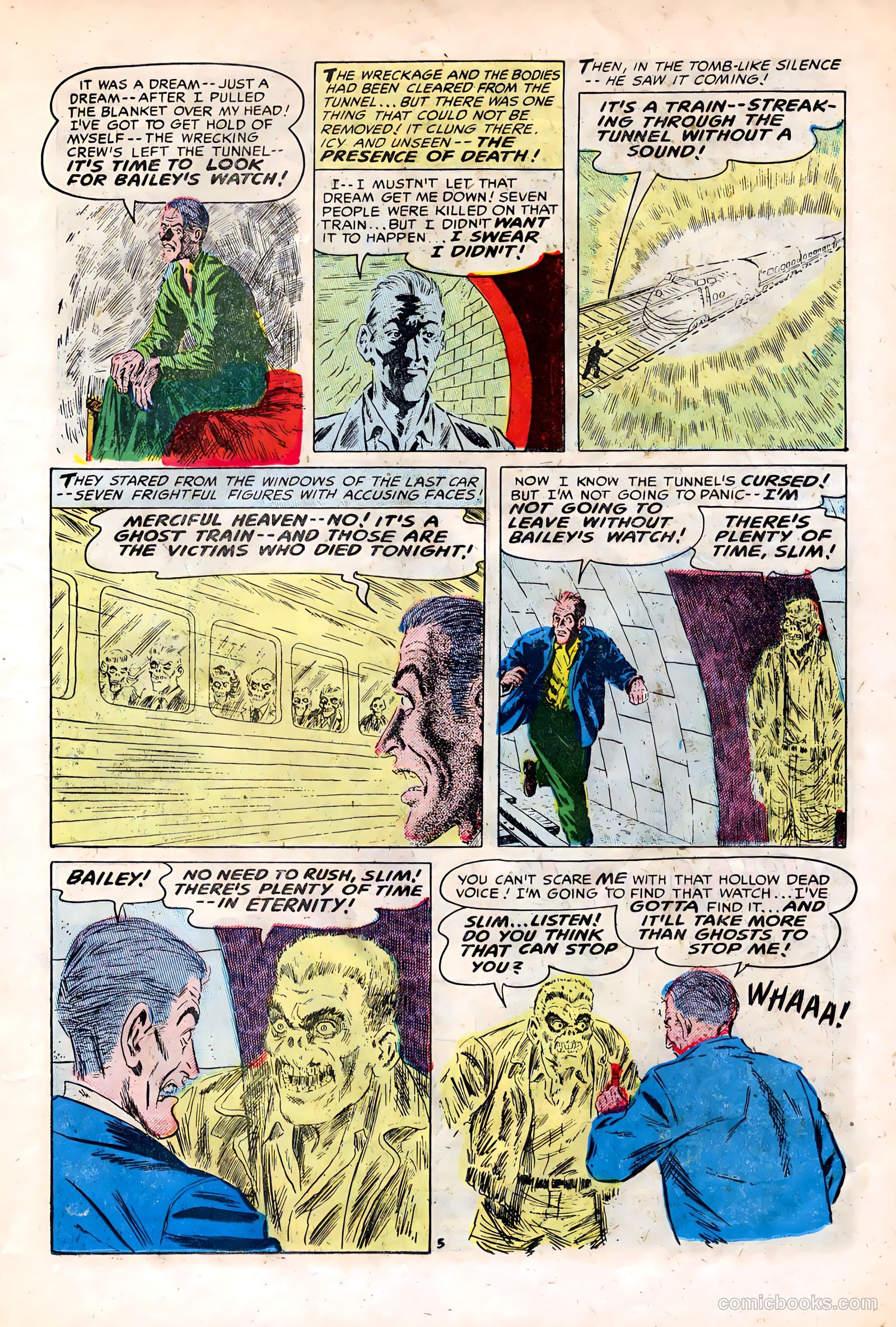 Out of the Night #16 (1954) — page 15 of 36