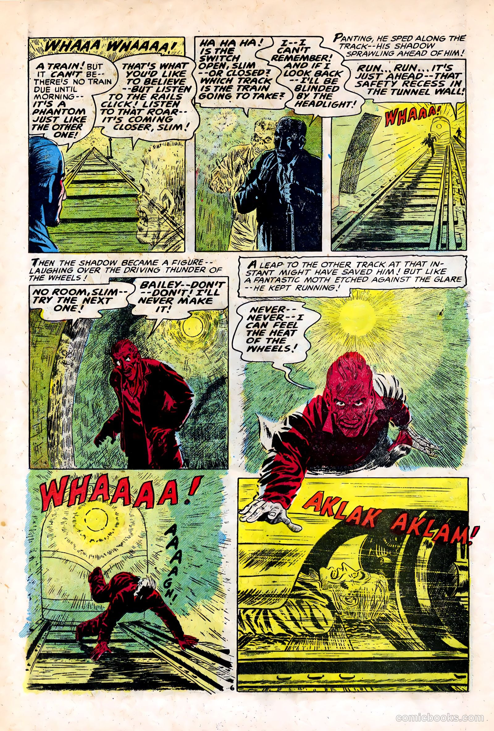 Out of the Night #16 (1954) — page 16 of 36