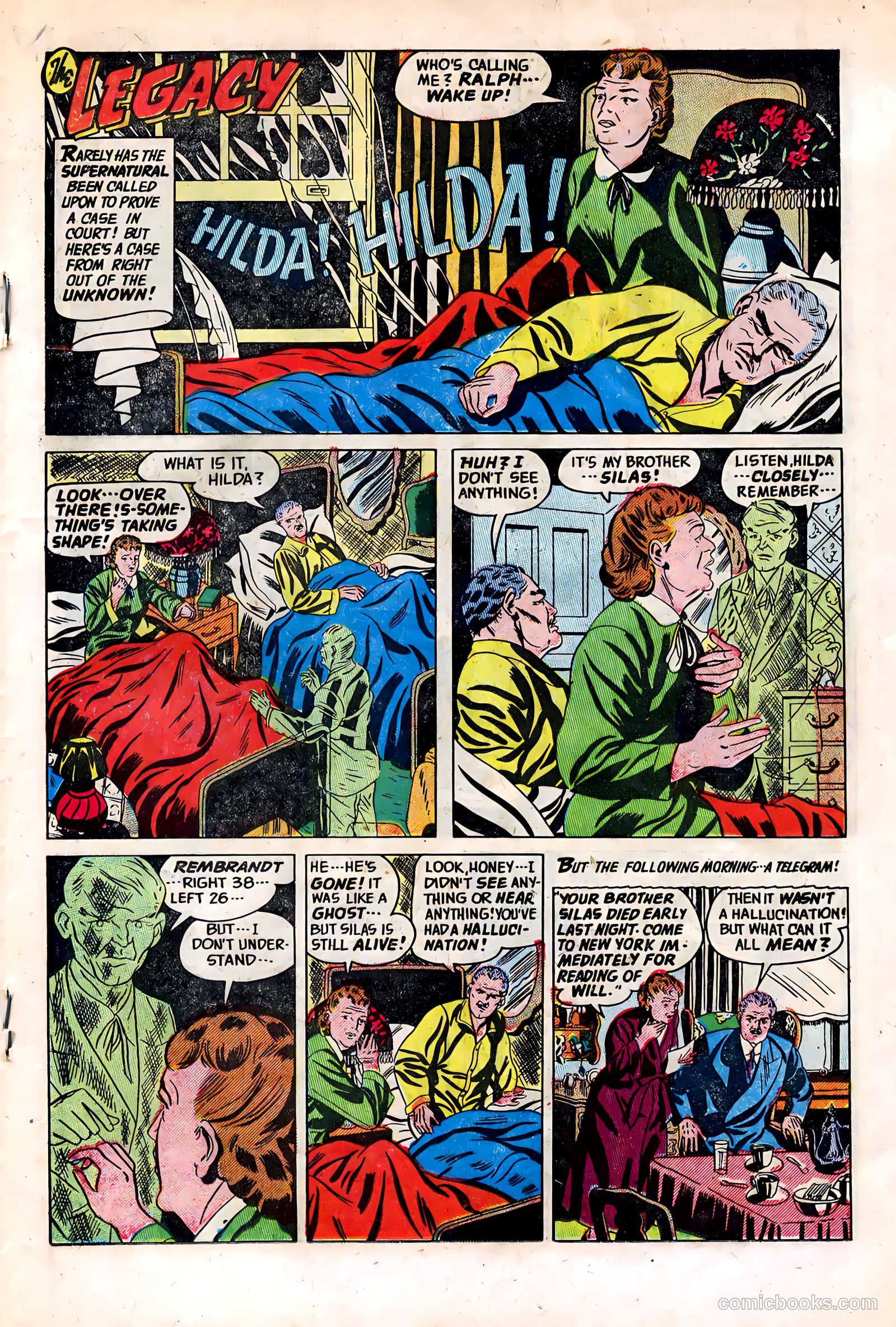 Out of the Night #16 (1954) — page 19 of 36