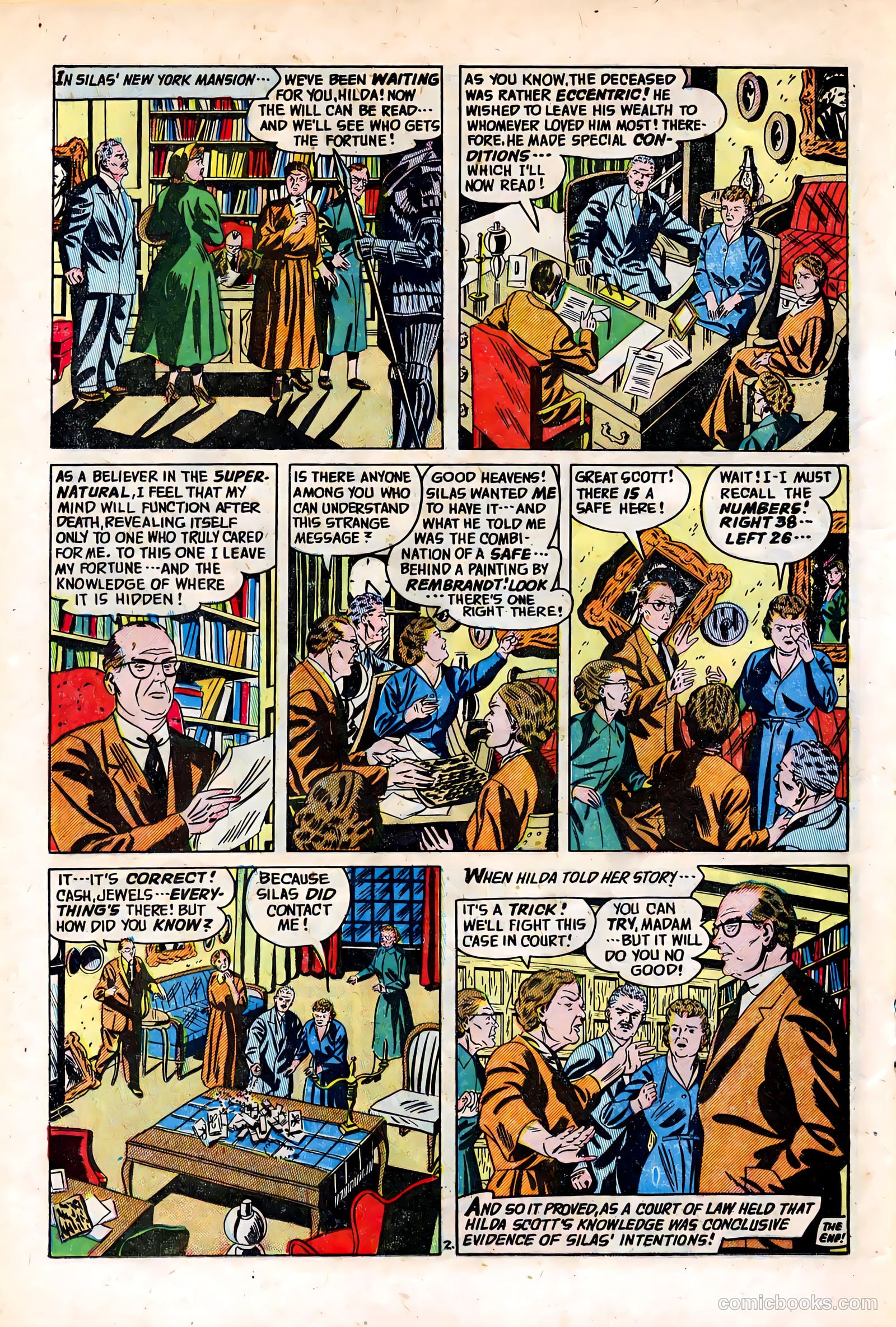 Out of the Night #16 (1954) — page 20 of 36