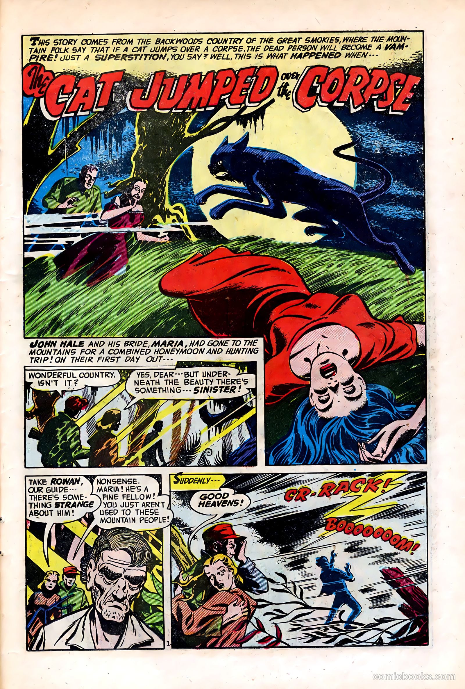 Out of the Night #16 (1954) — page 23 of 36