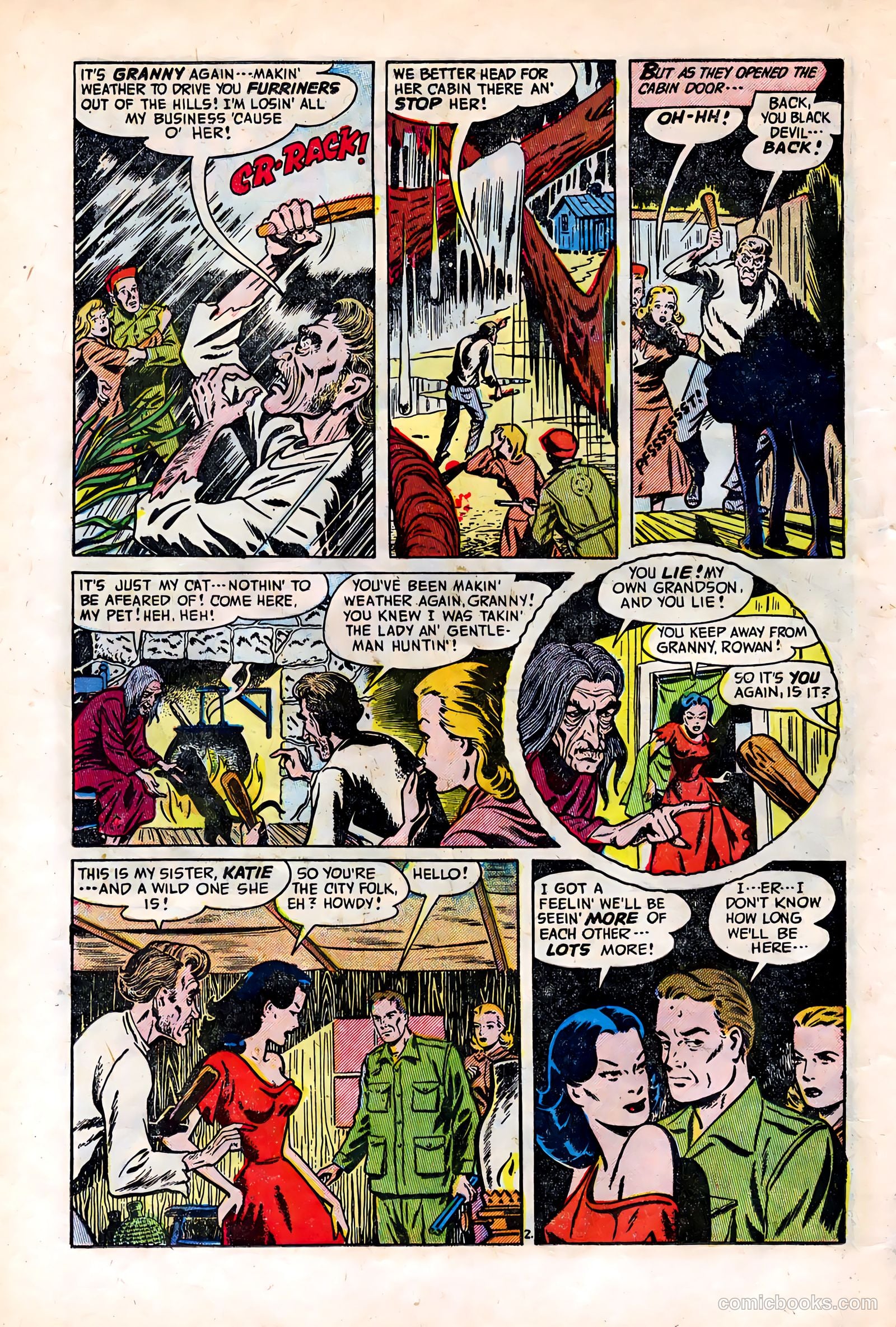 Out of the Night #16 (1954) — page 24 of 36