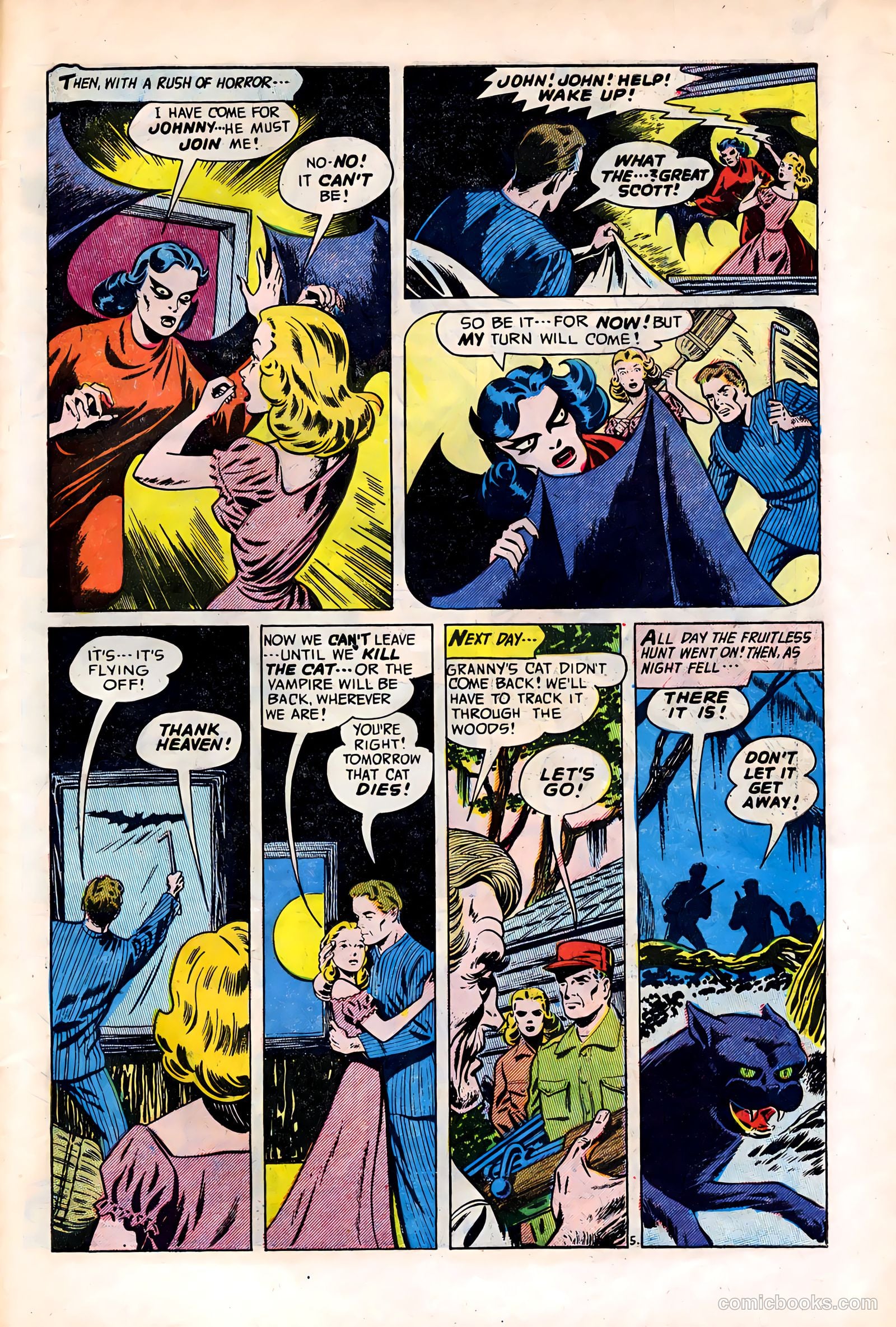 Out of the Night #16 (1954) — page 27 of 36