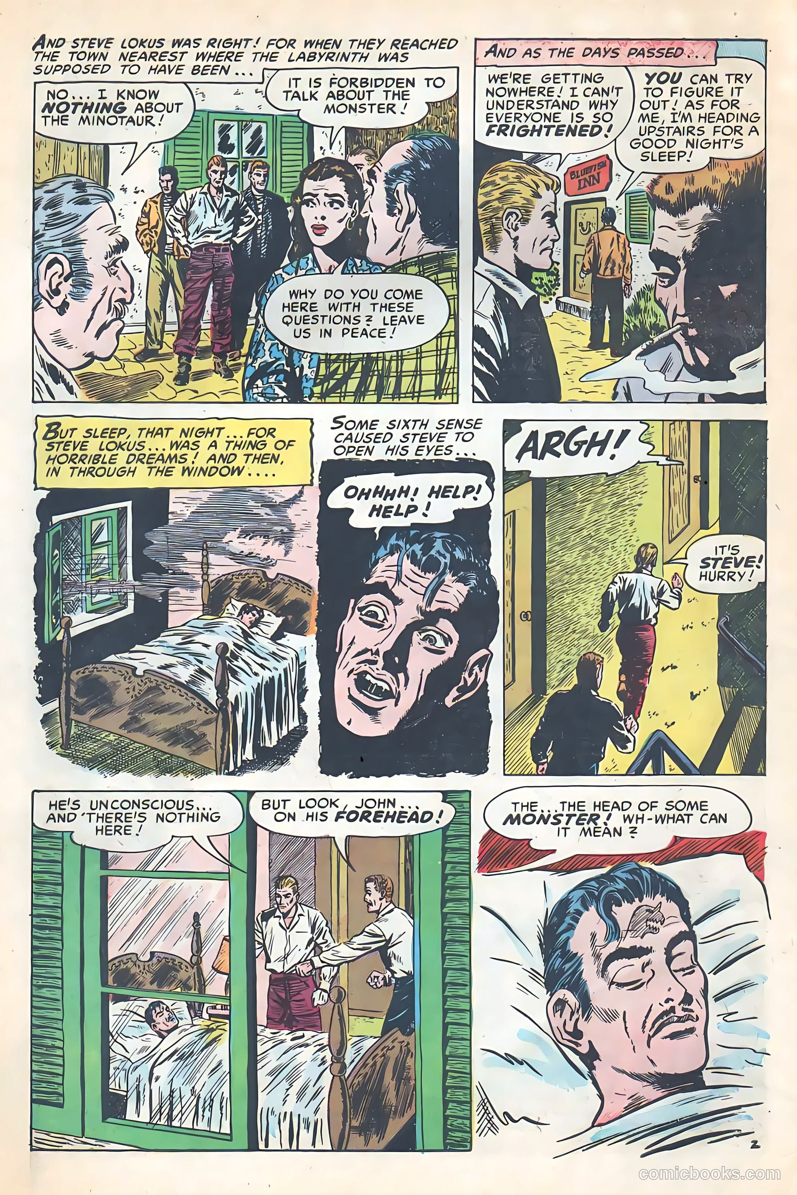 Out of the Night #17 (1954) — page 4 of 36