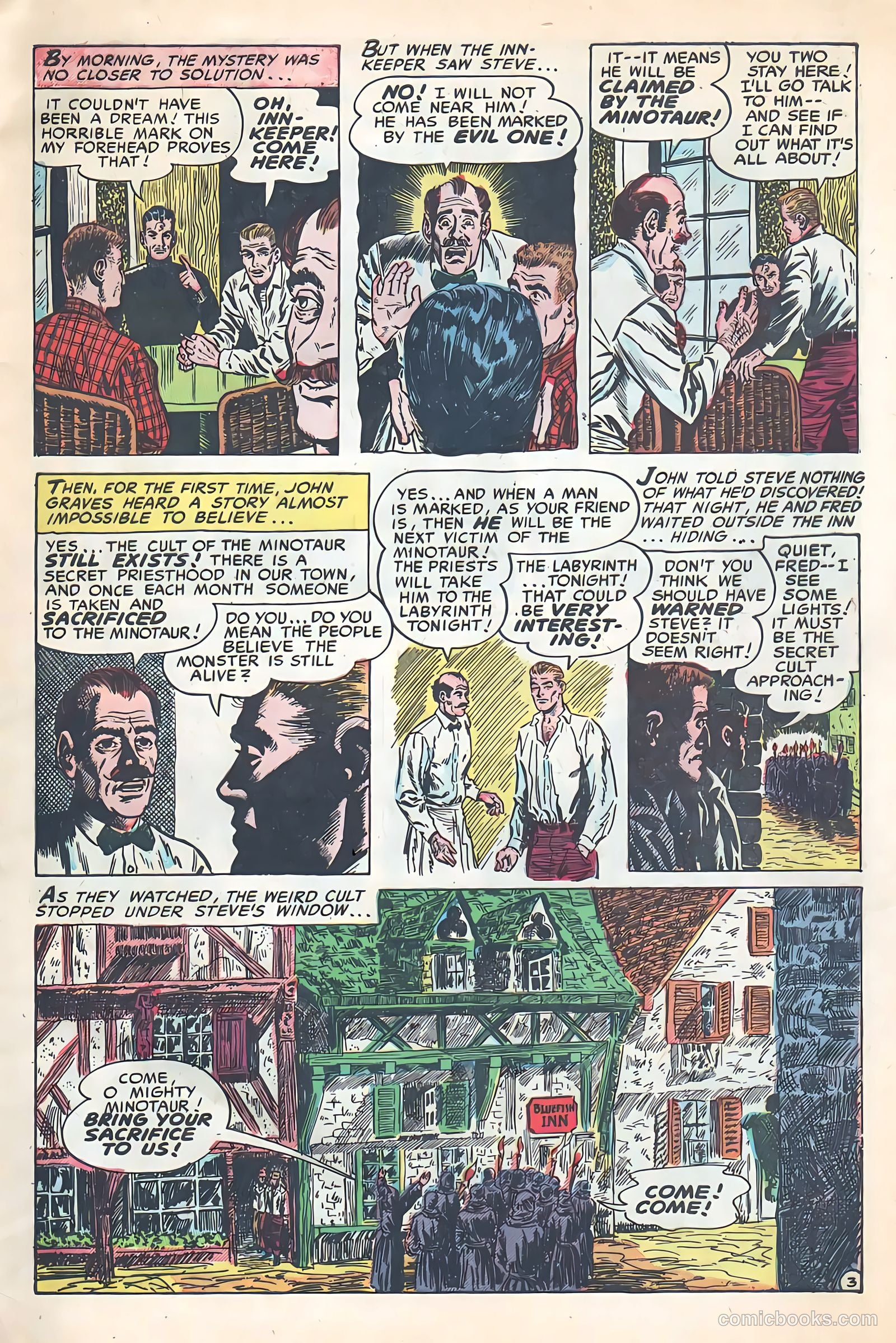 Out of the Night #17 (1954) — page 5 of 36