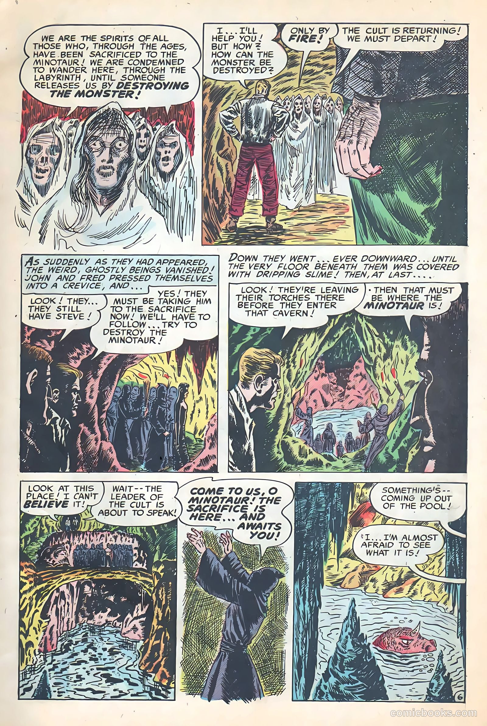 Out of the Night #17 (1954) — page 9 of 36