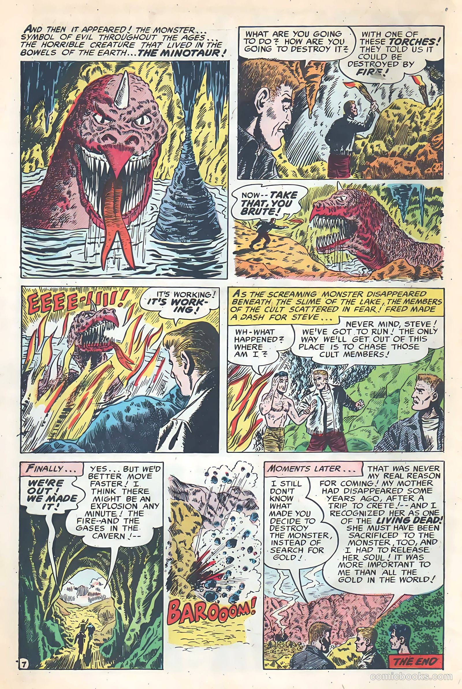 Out of the Night #17 (1954) — page 10 of 36