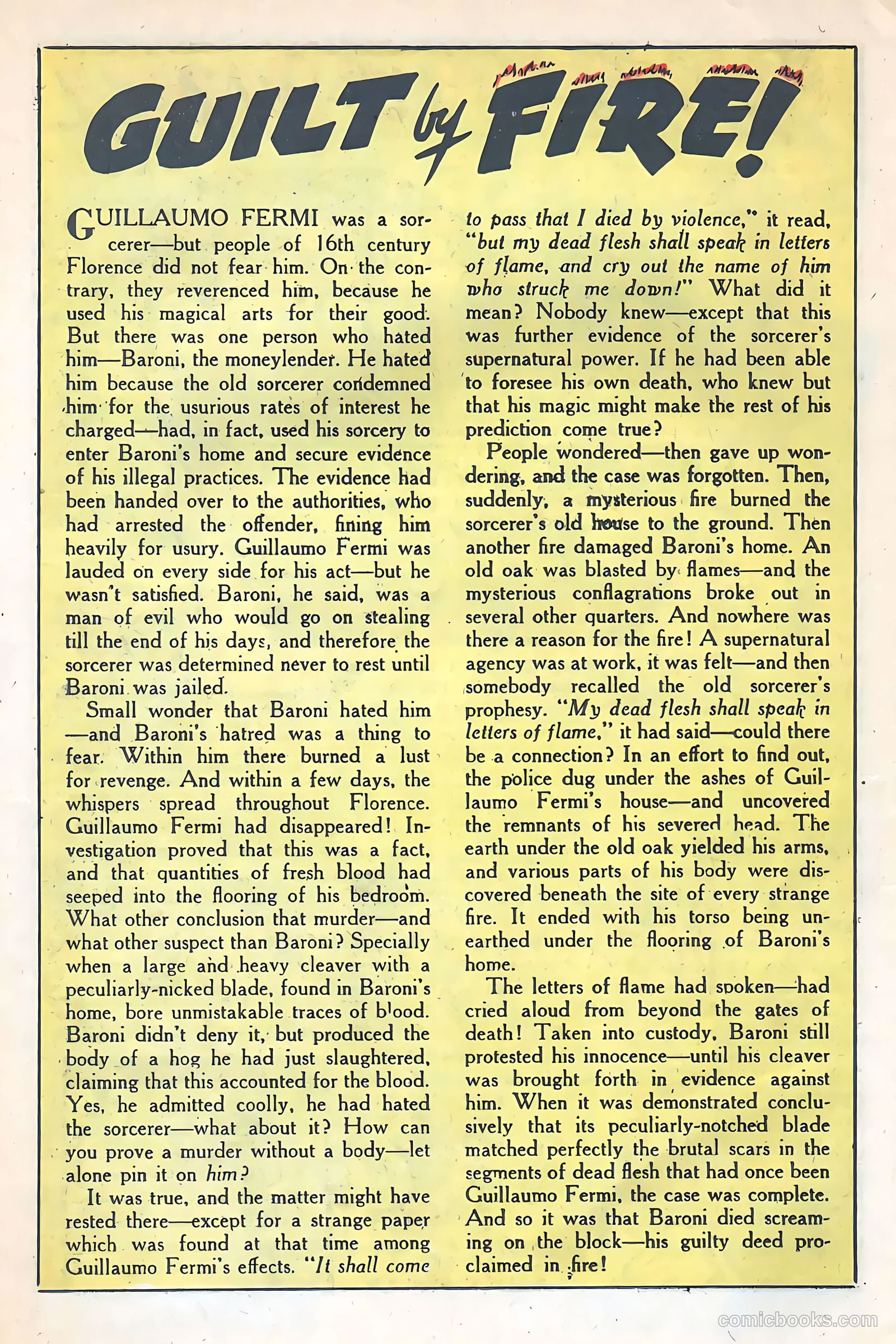 Out of the Night #17 (1954) — page 12 of 36