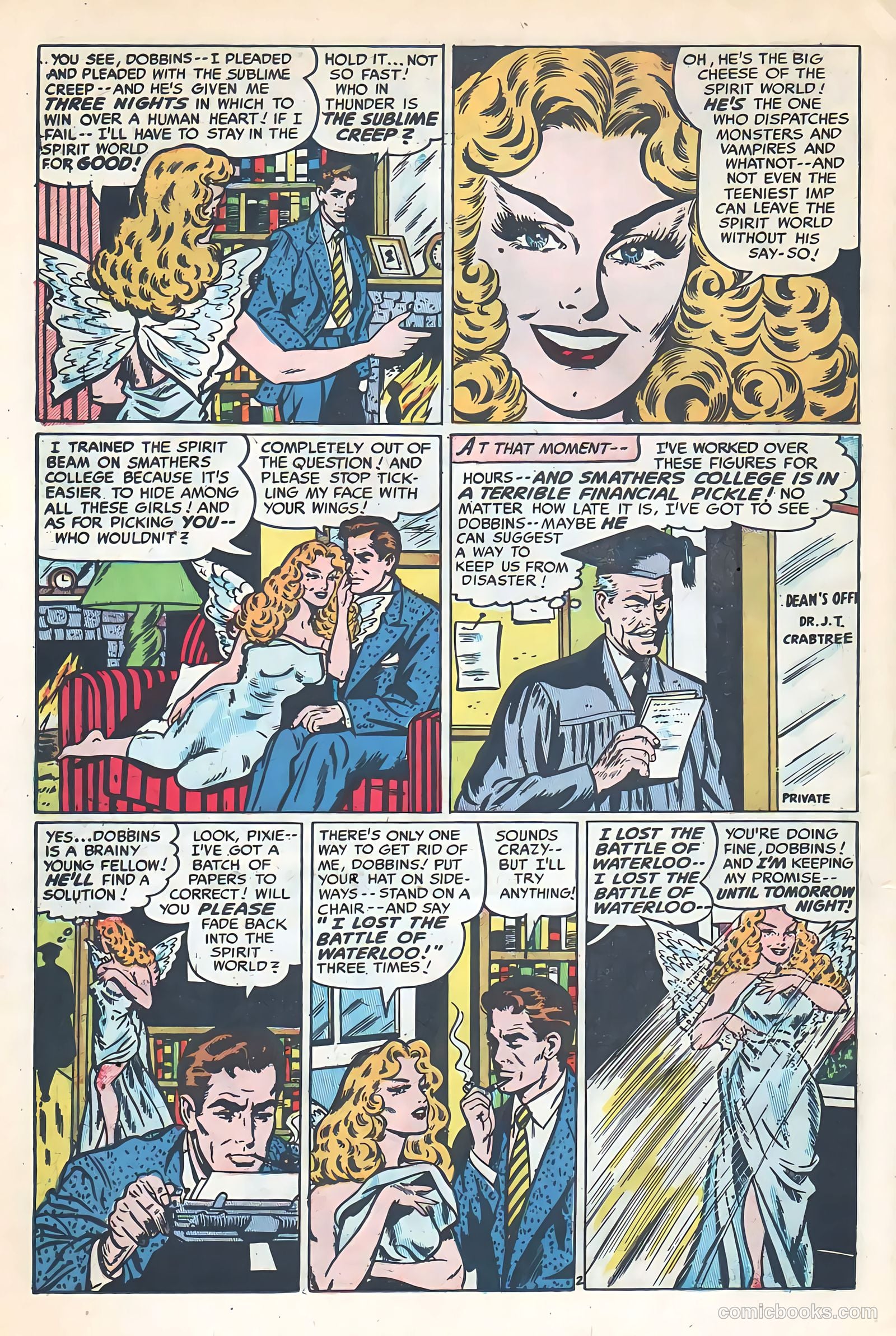 Out of the Night #17 (1954) — page 14 of 36