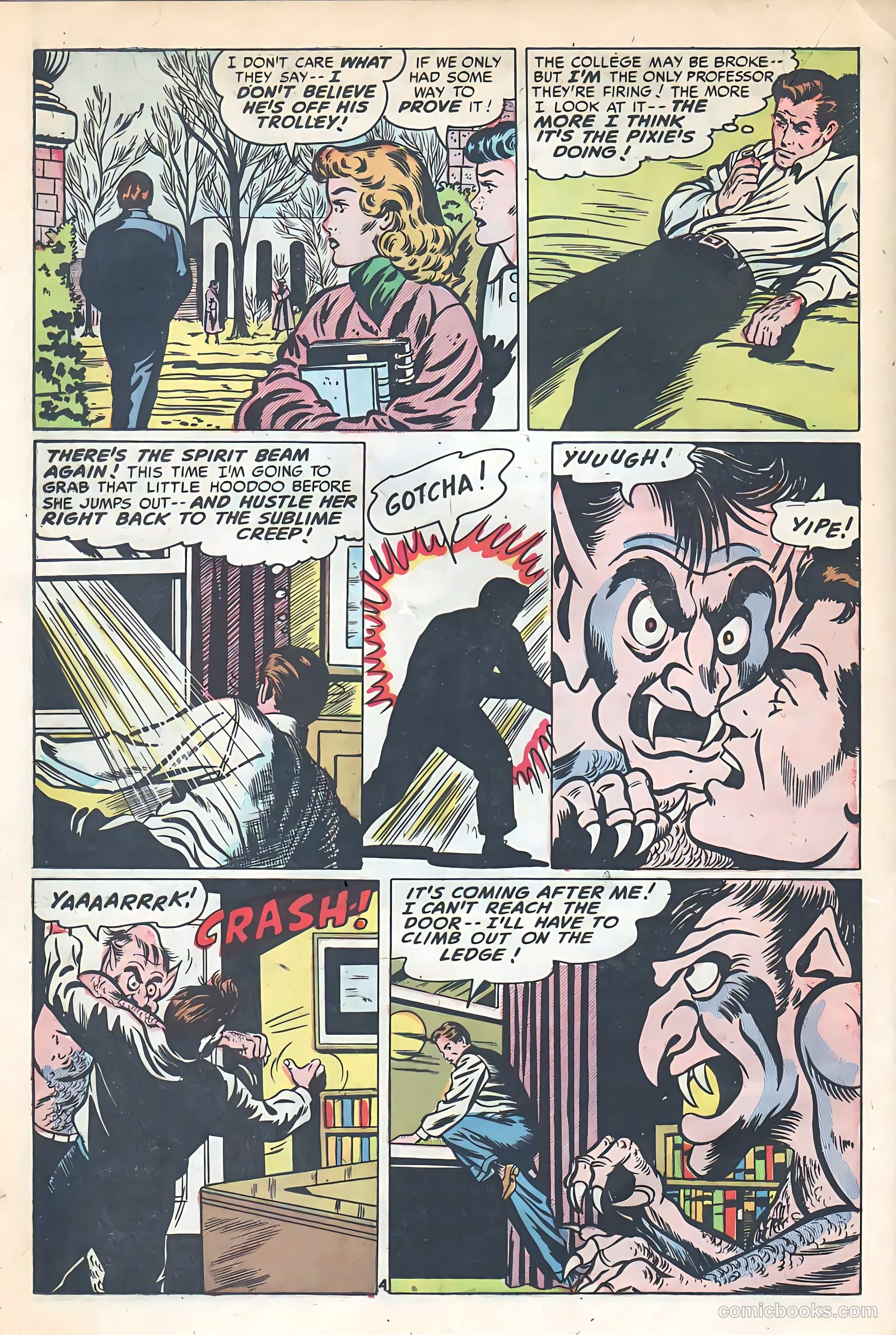 Out of the Night #17 (1954) — page 16 of 36