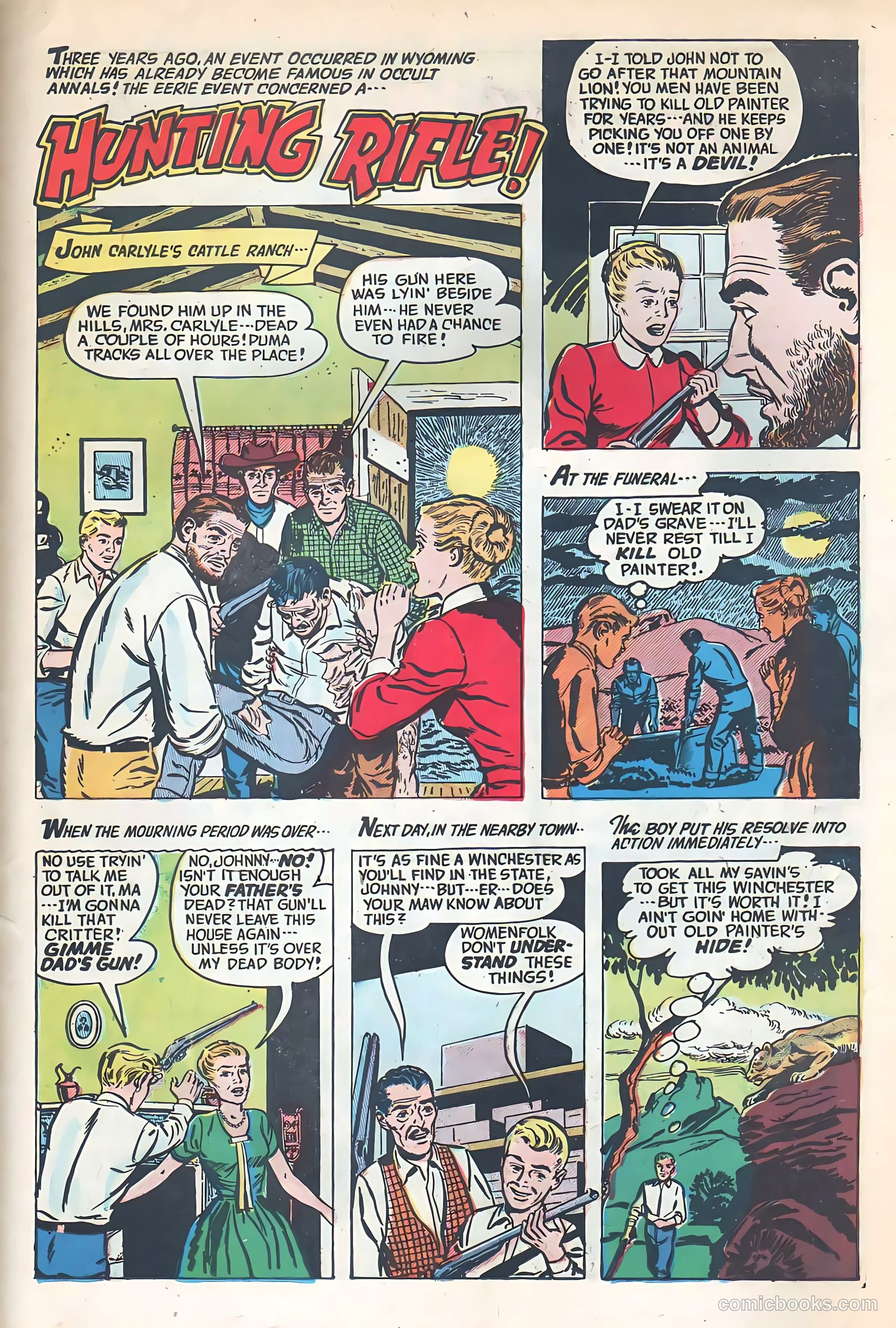 Out of the Night #17 (1954) — page 23 of 36