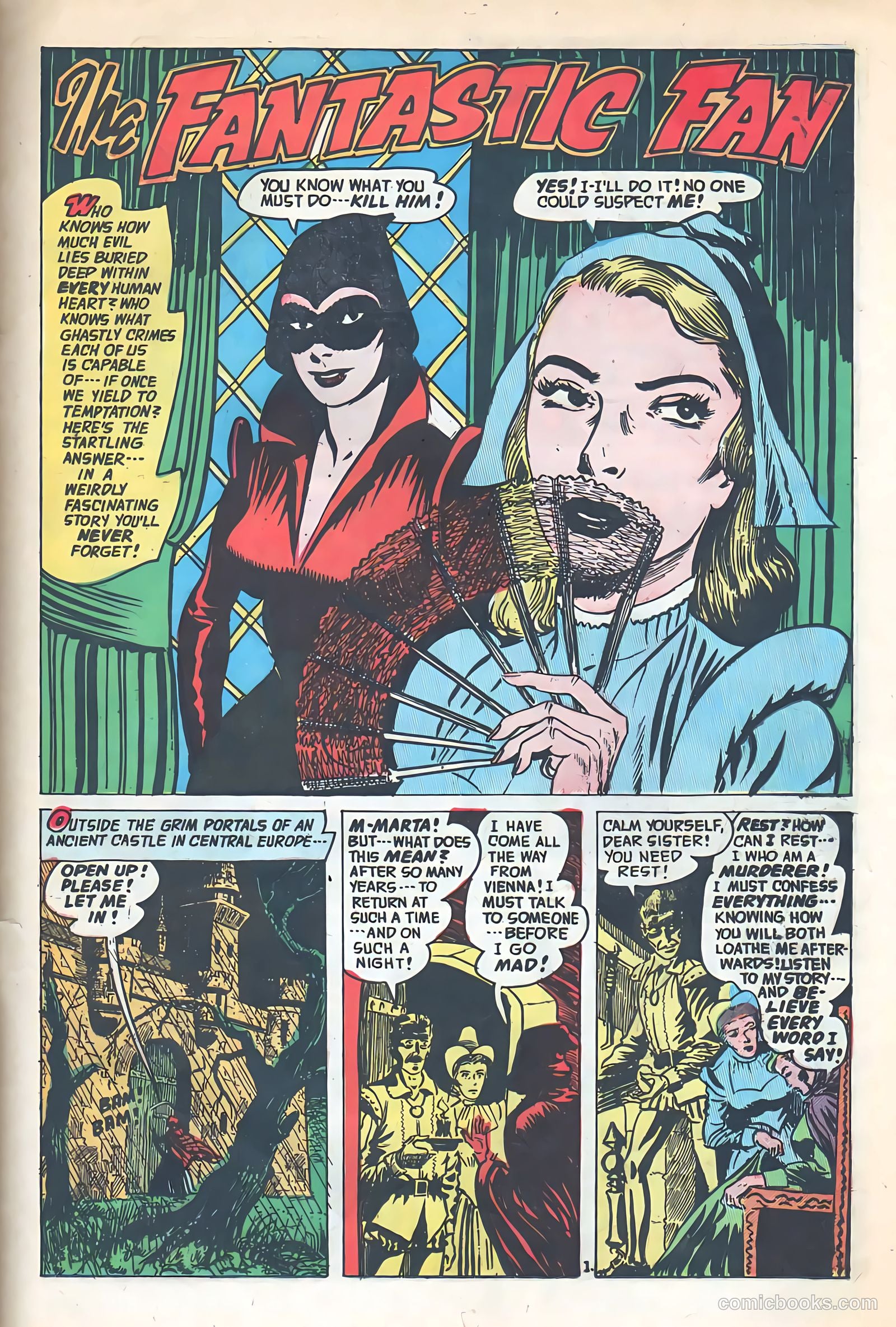 Out of the Night #17 (1954) — page 25 of 36