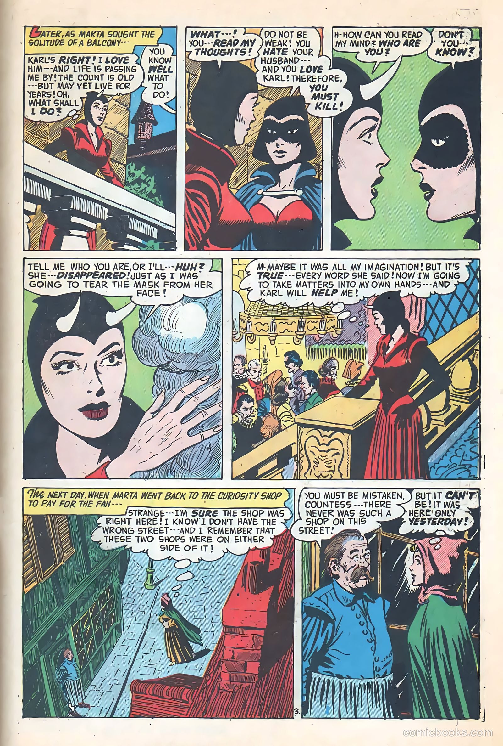 Out of the Night #17 (1954) — page 27 of 36
