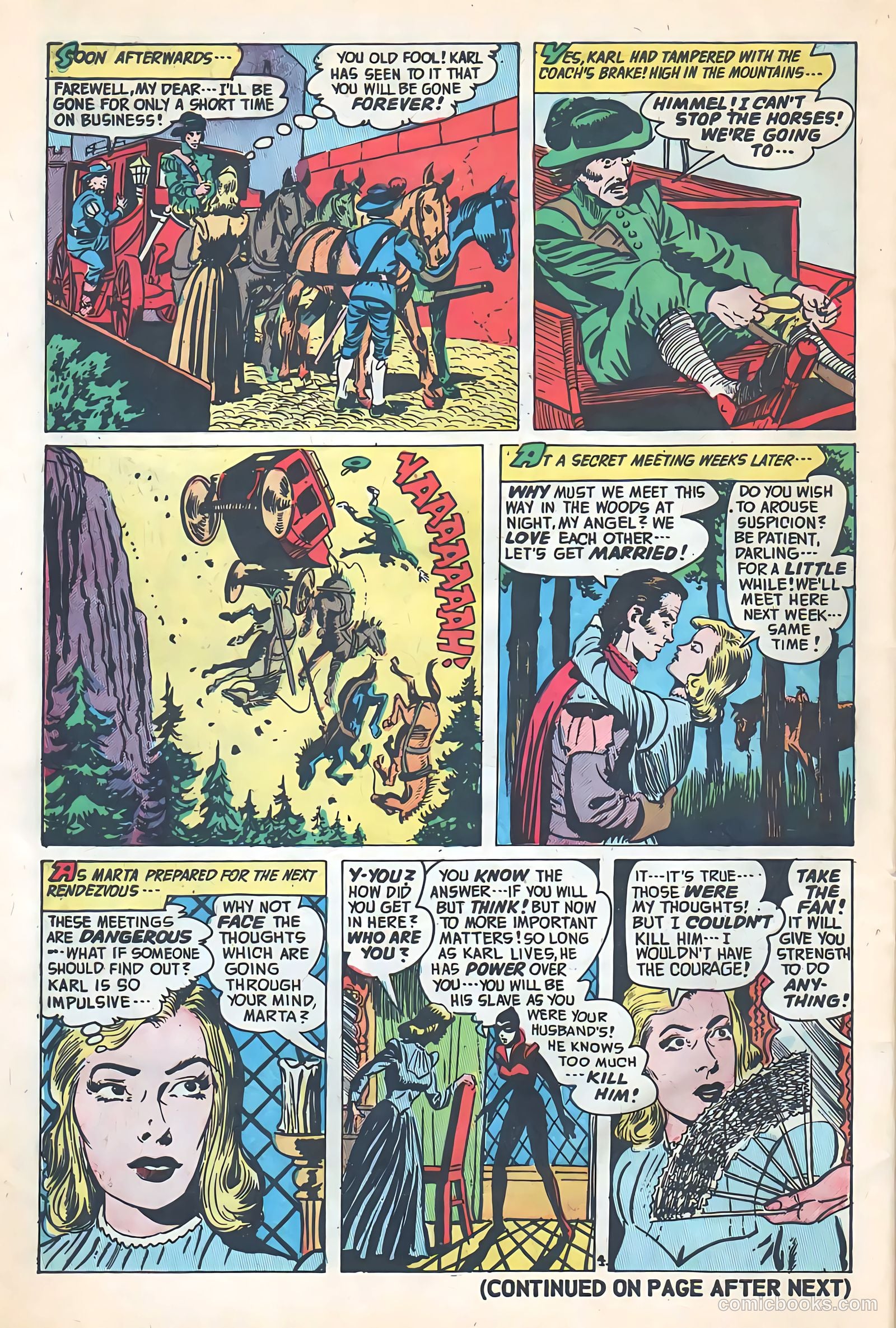 Out of the Night #17 (1954) — page 28 of 36