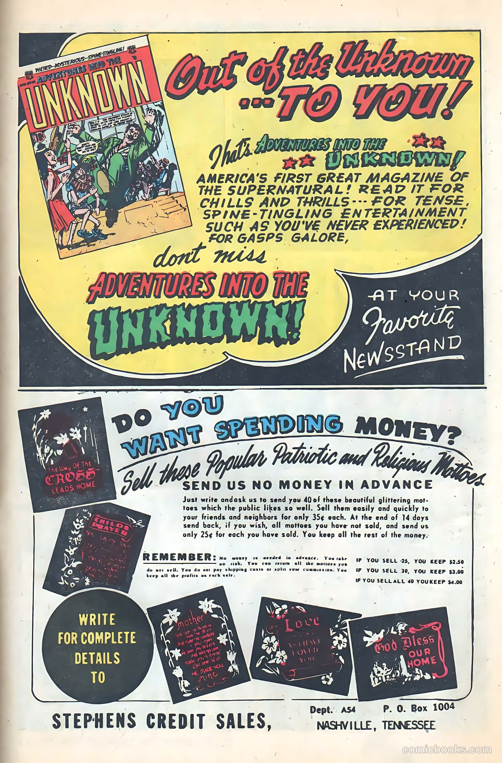 Out of the Night #17 (1954) — page 29 of 36