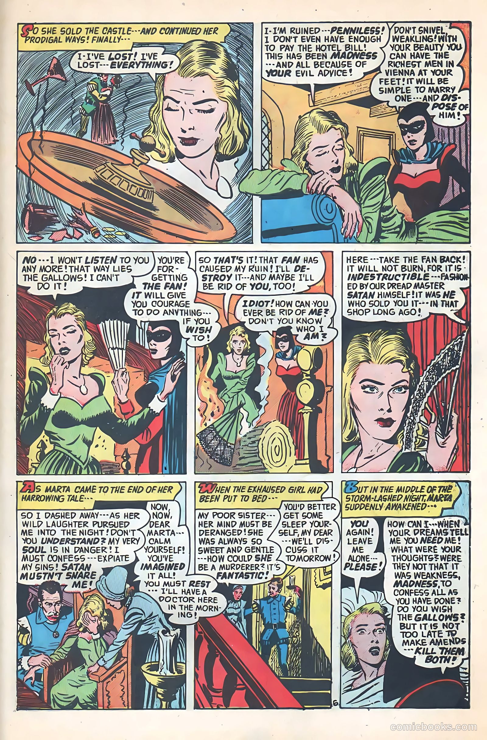 Out of the Night #17 (1954) — page 31 of 36