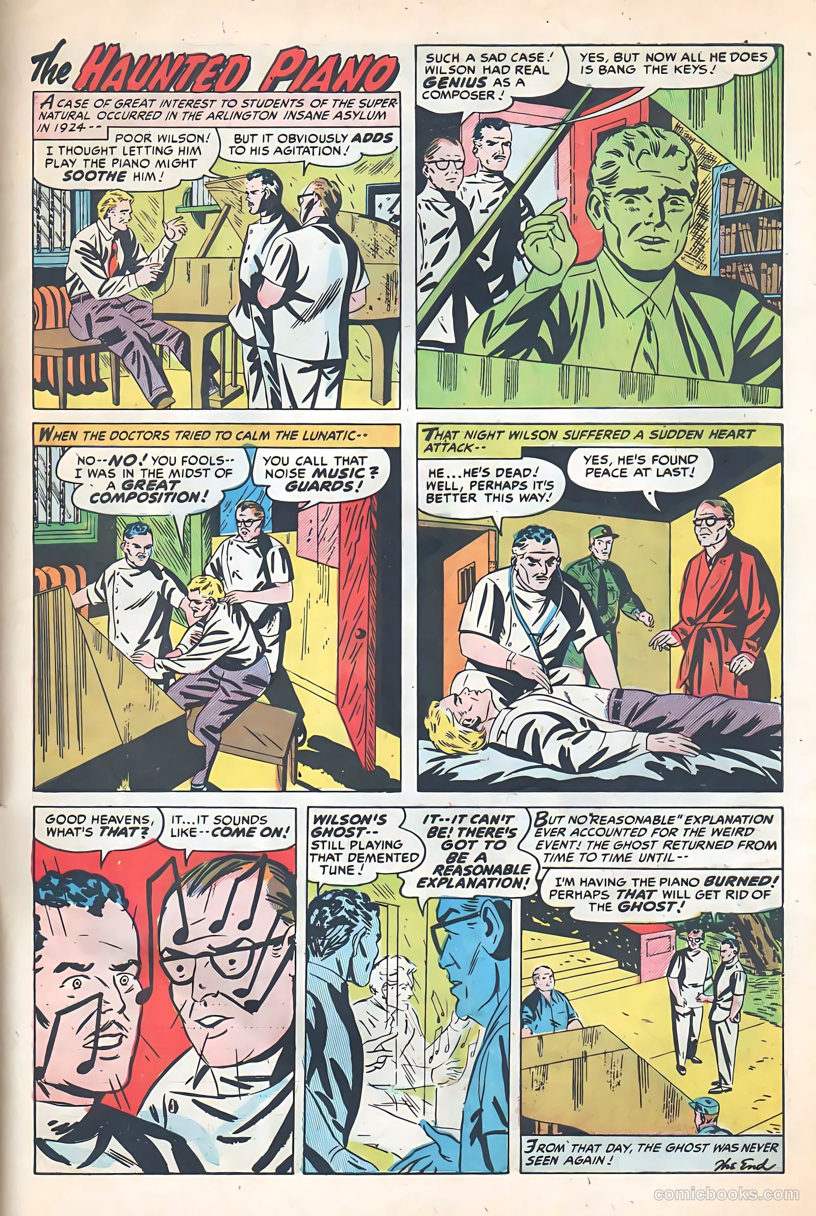 Out of the Night #17 (1954) — page 33 of 36
