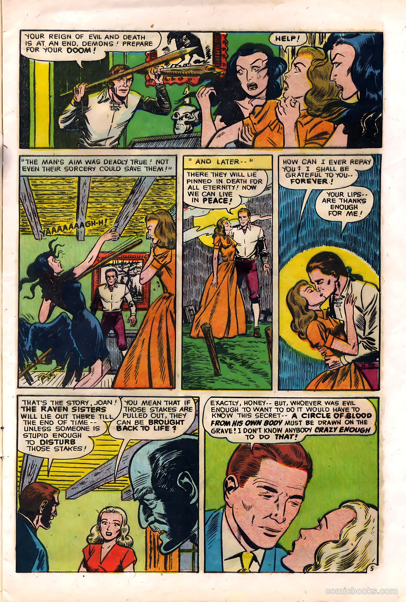 Out of the Night #2 (1952) — page 7 of 36