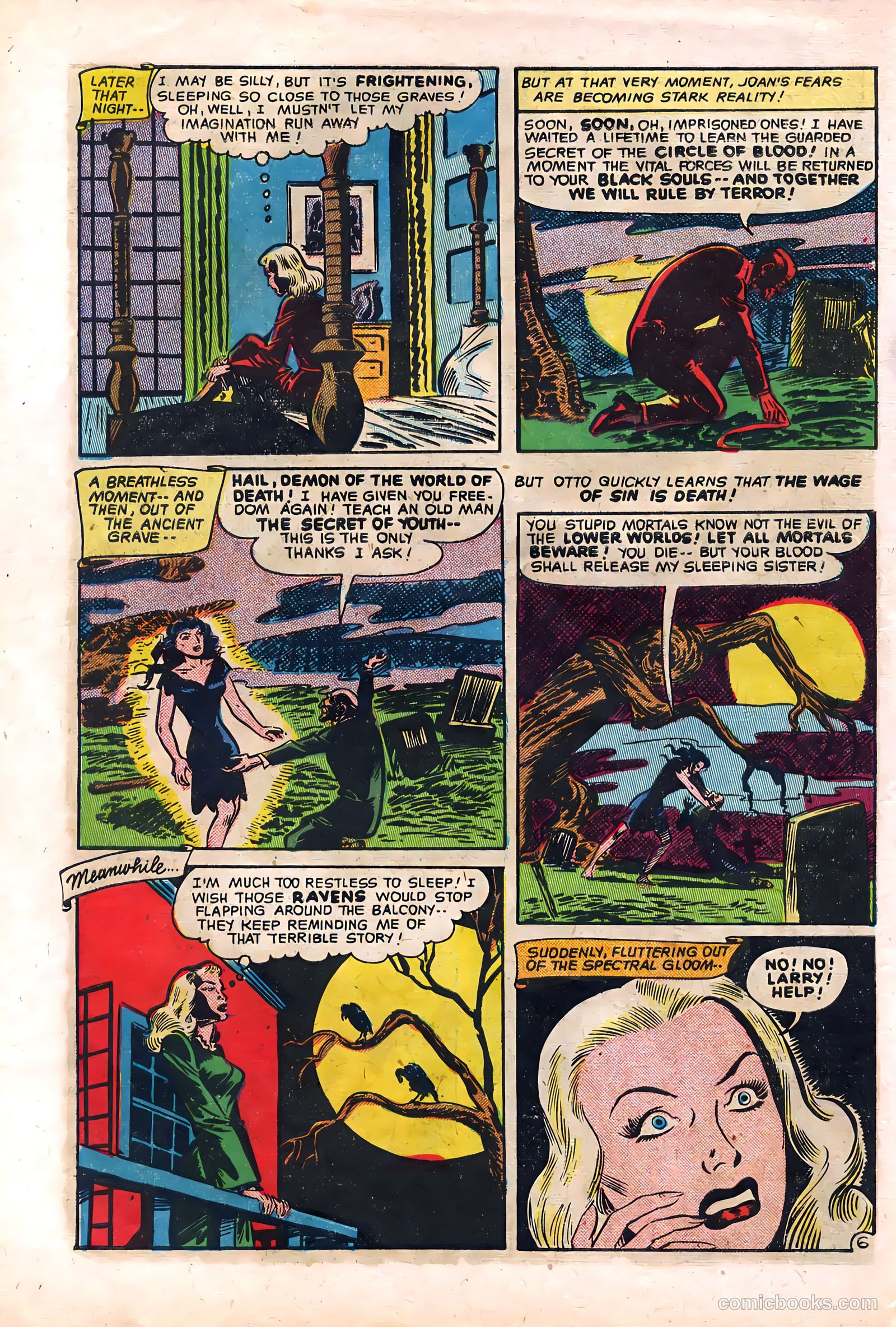 Out of the Night #2 (1952) — page 8 of 36