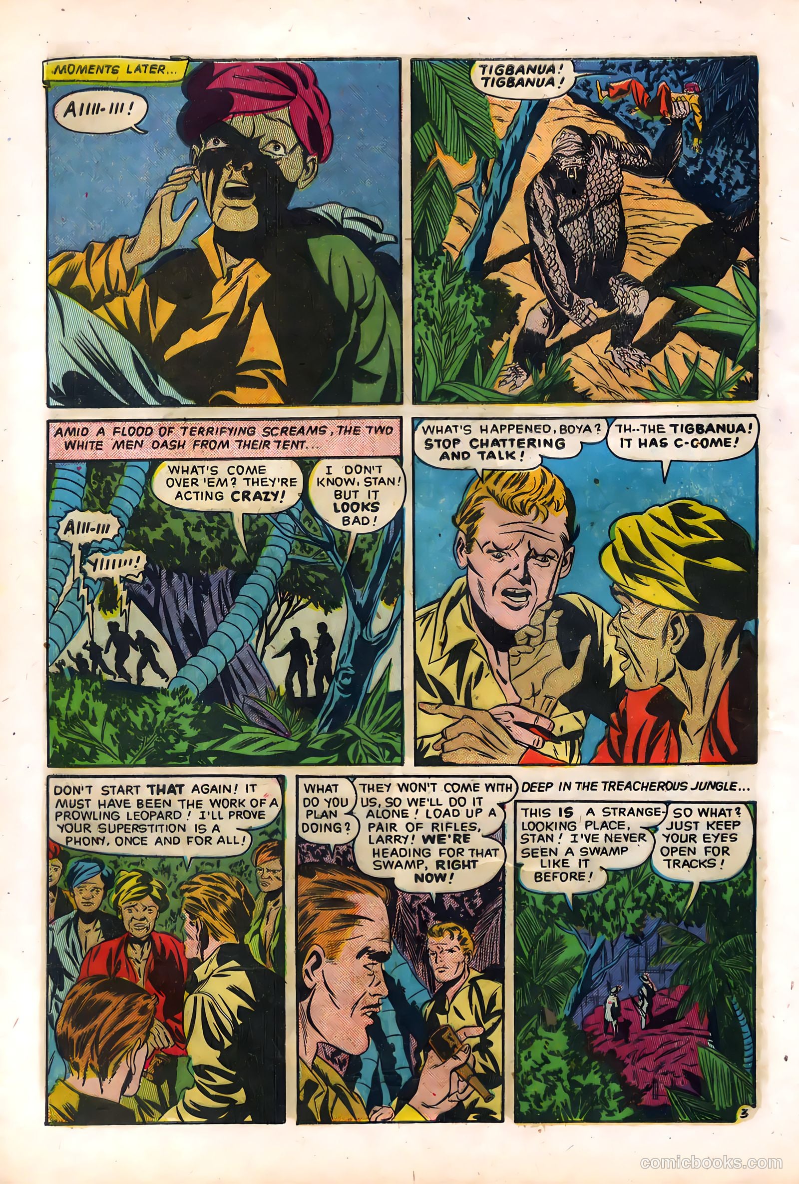 Out of the Night #2 (1952) — page 30 of 36