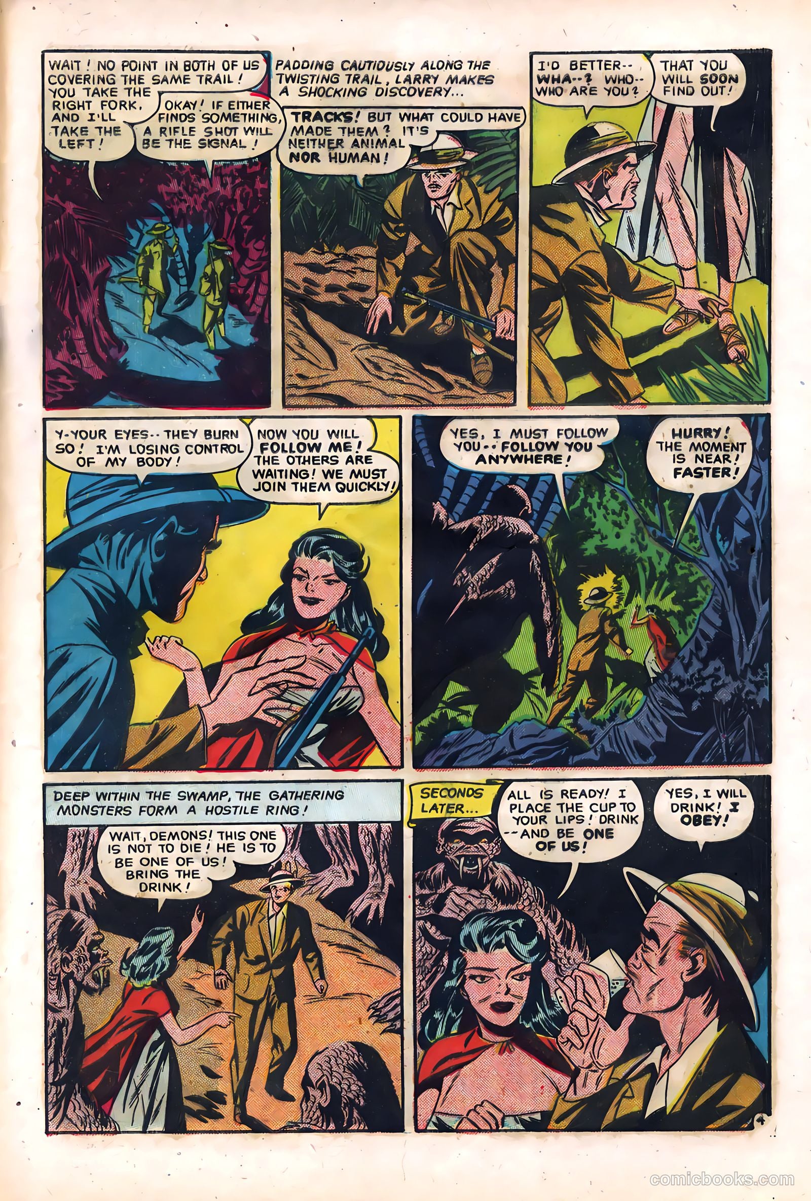 Out of the Night #2 (1952) — page 31 of 36