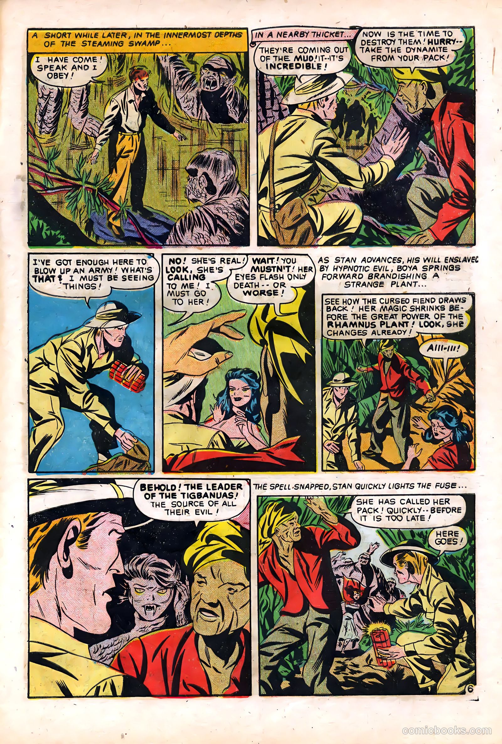 Out of the Night #2 (1952) — page 33 of 36