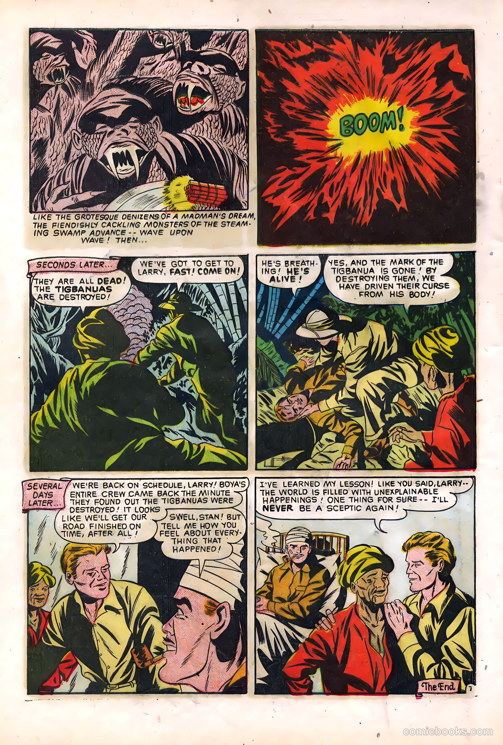 Out of the Night #2 (1952) — page 34 of 36