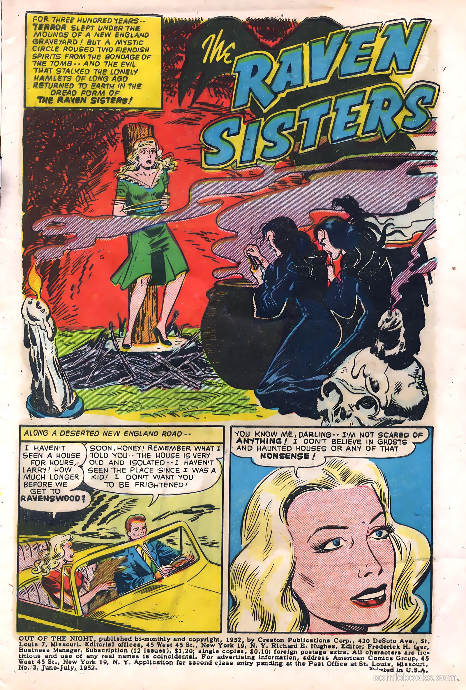 Out of the Night #3 (1952) — page 3 of 36
