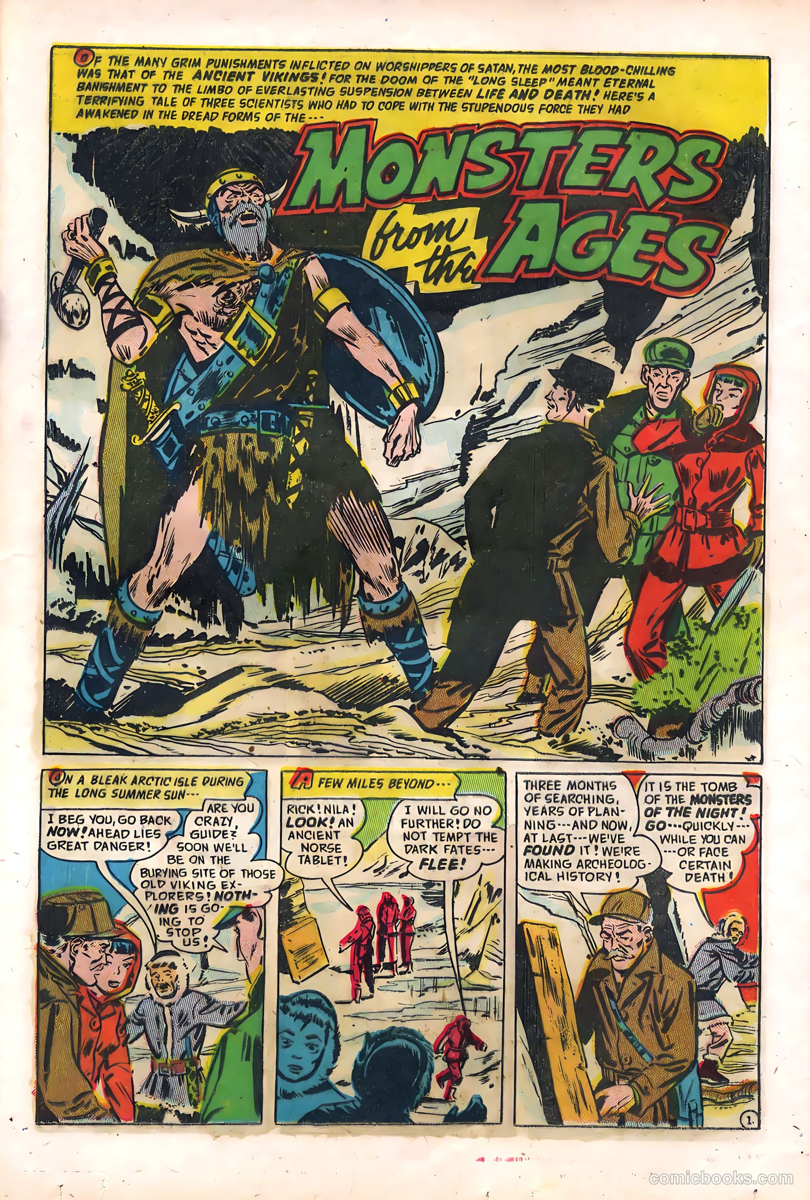 Out of the Night #3 (1952) — page 23 of 36