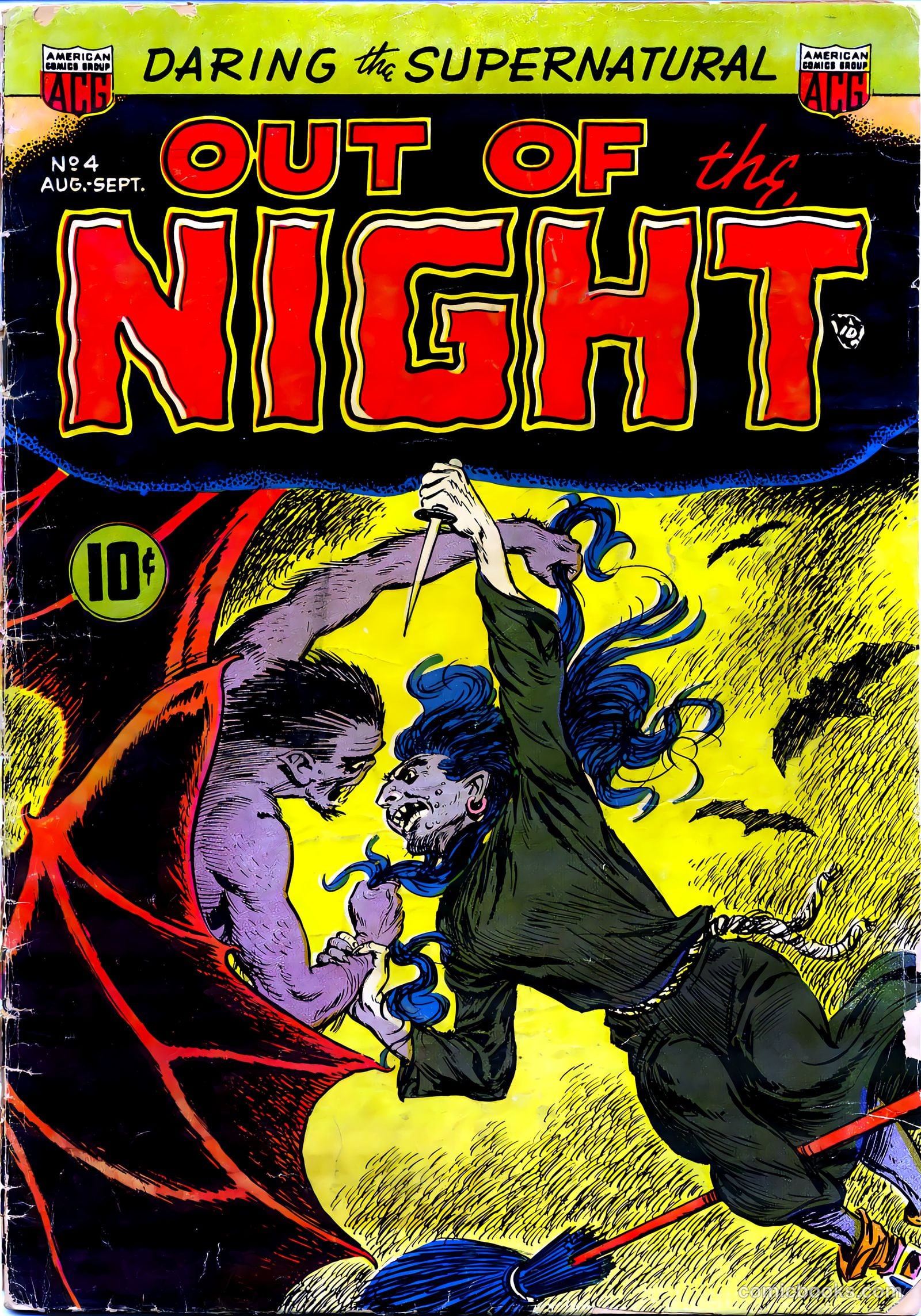 Out of the Night #4 cover