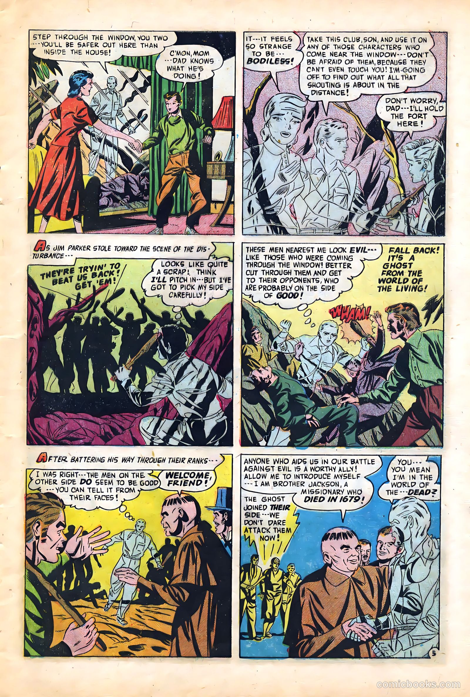 Out of the Night #4 (1952) — page 7 of 36