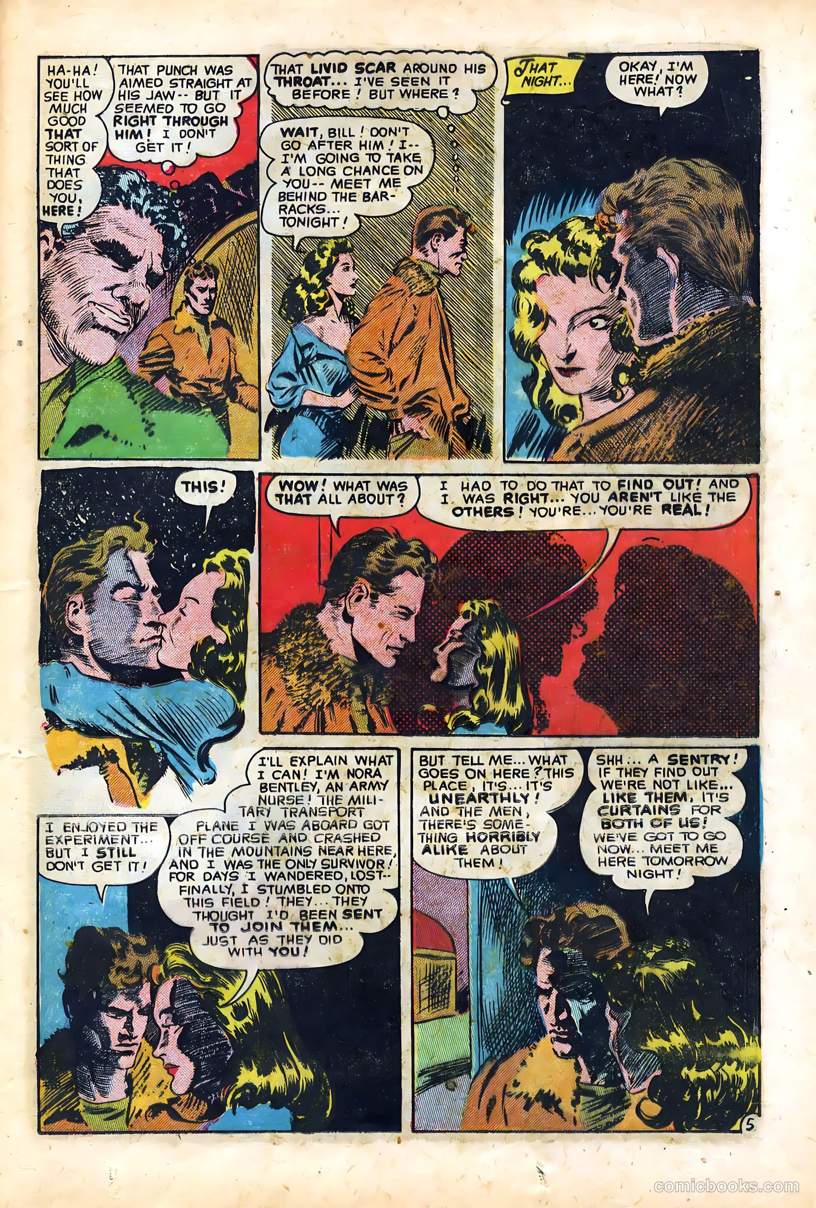Out of the Night #4 (1952) — page 23 of 36