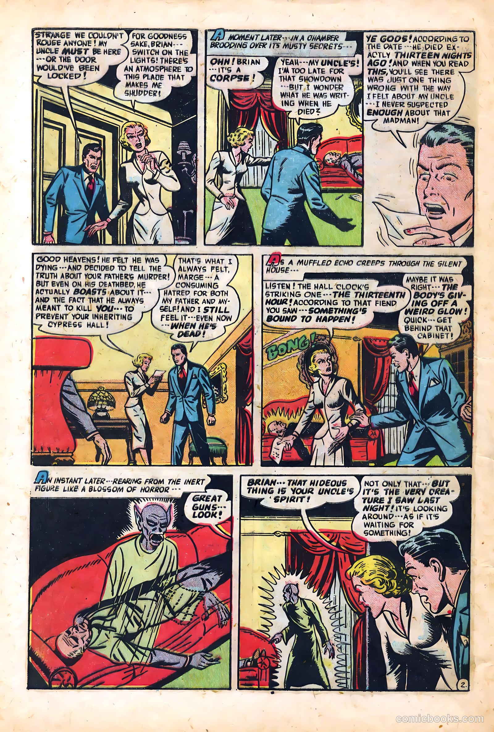 Out of the Night #4 (1952) — page 28 of 36