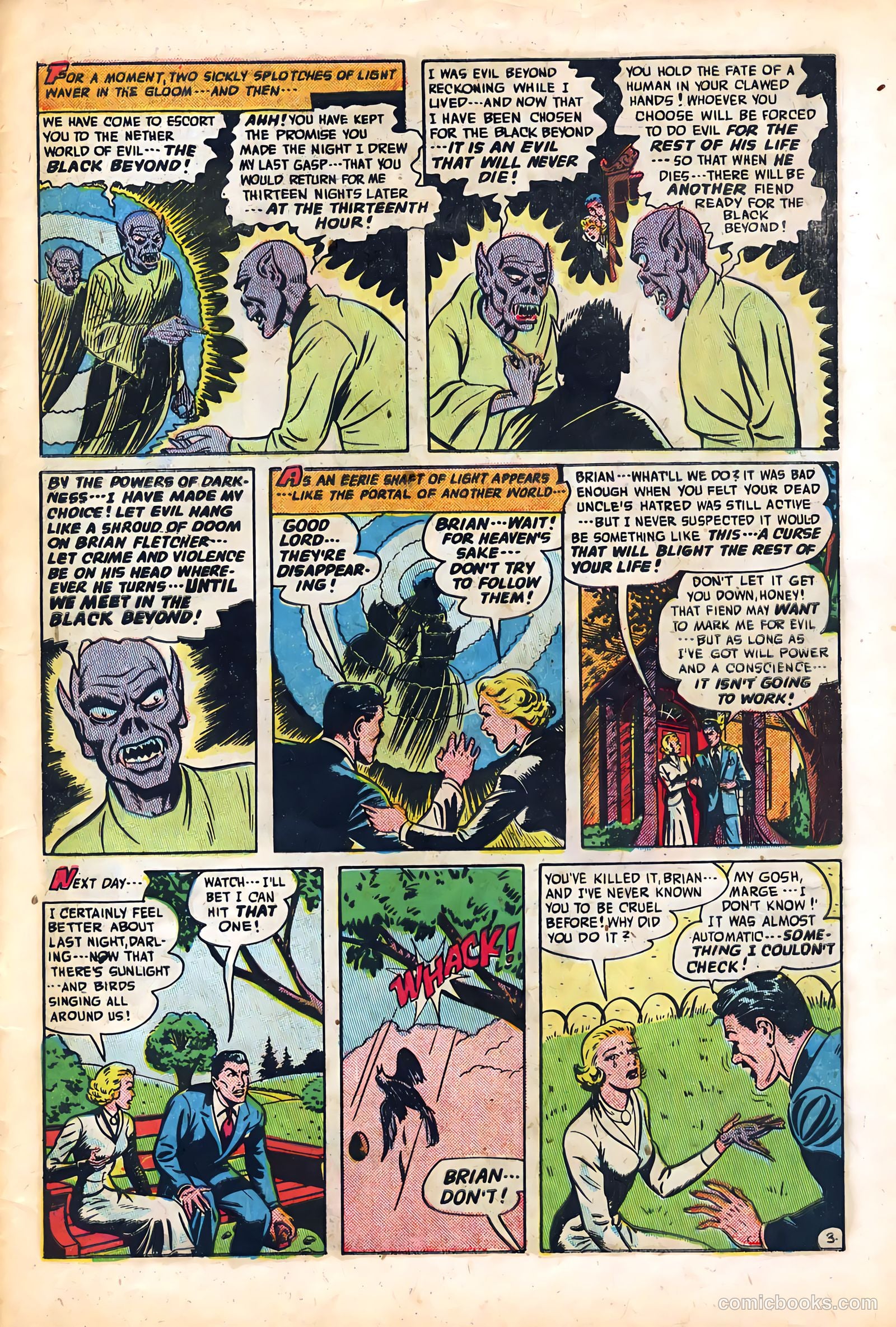 Out of the Night #4 (1952) — page 29 of 36