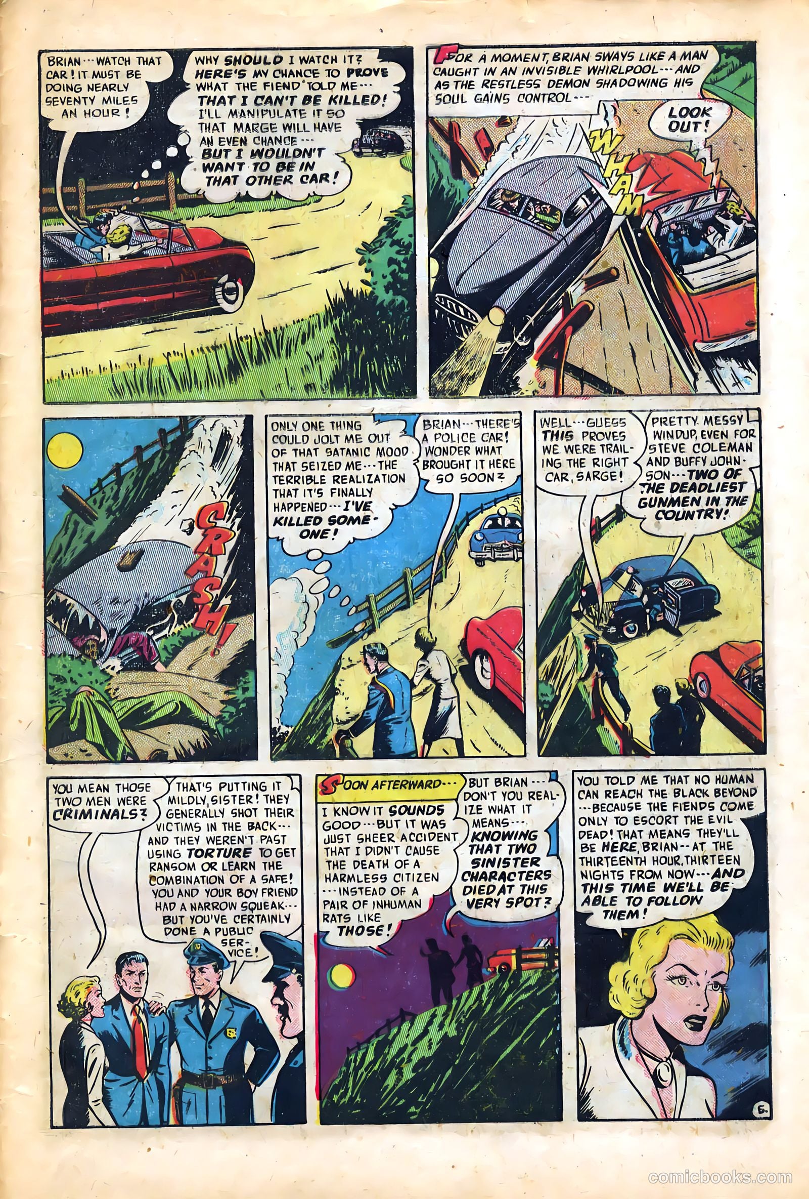 Out of the Night #4 (1952) — page 31 of 36