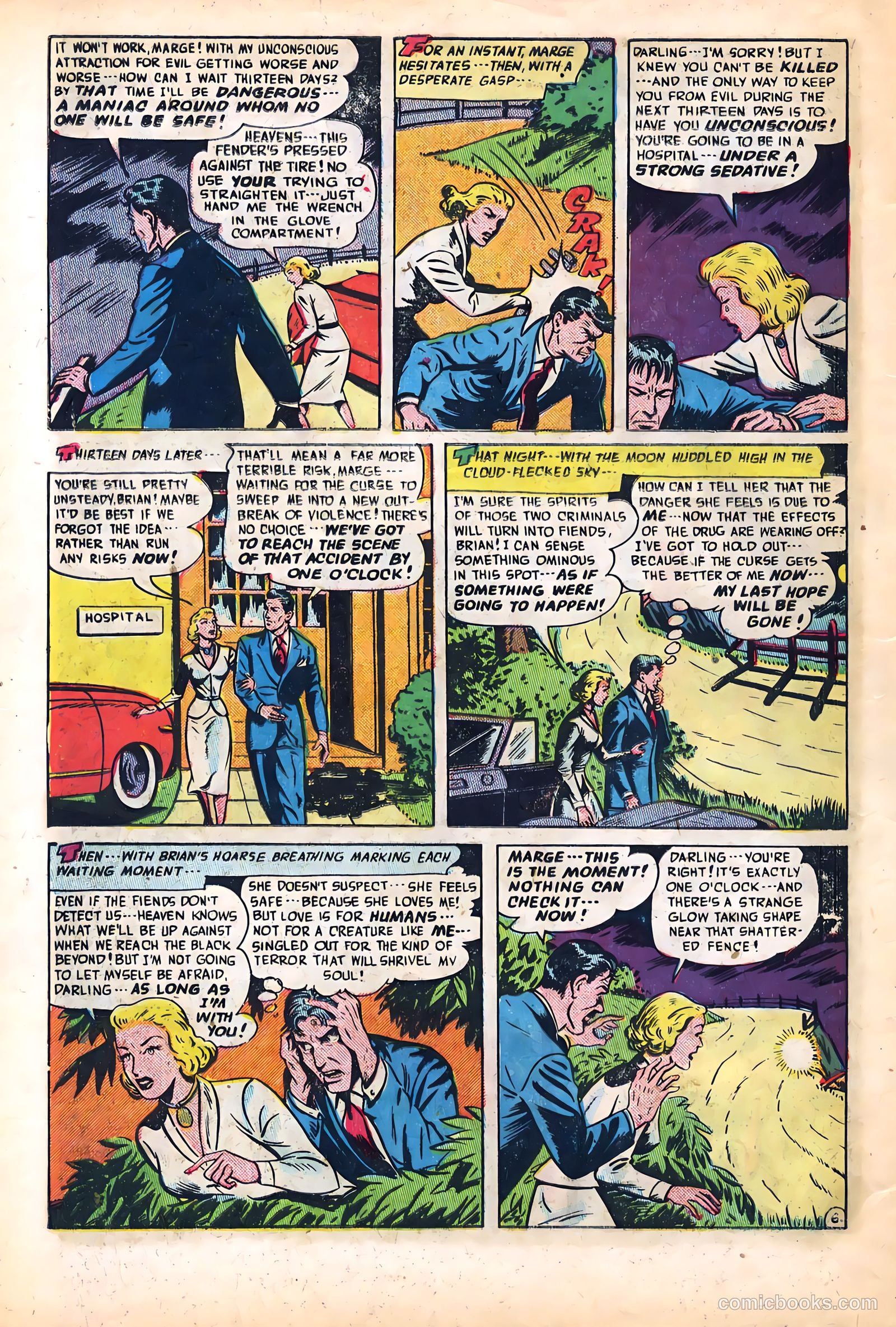 Out of the Night #4 (1952) — page 32 of 36
