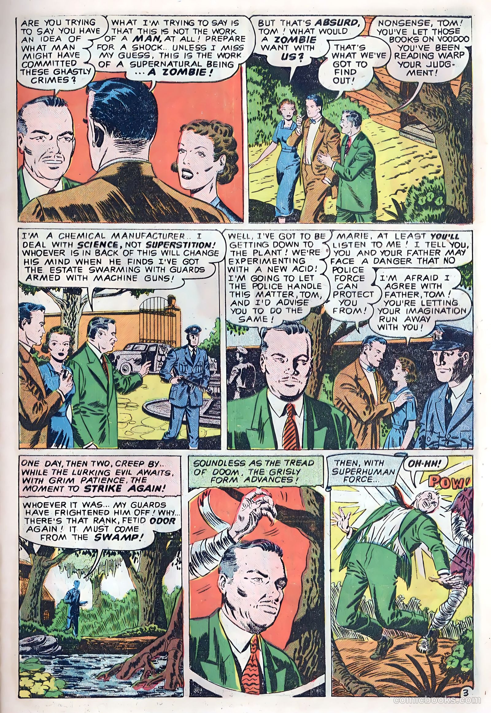Out of the Night #5 (1952) — page 5 of 36
