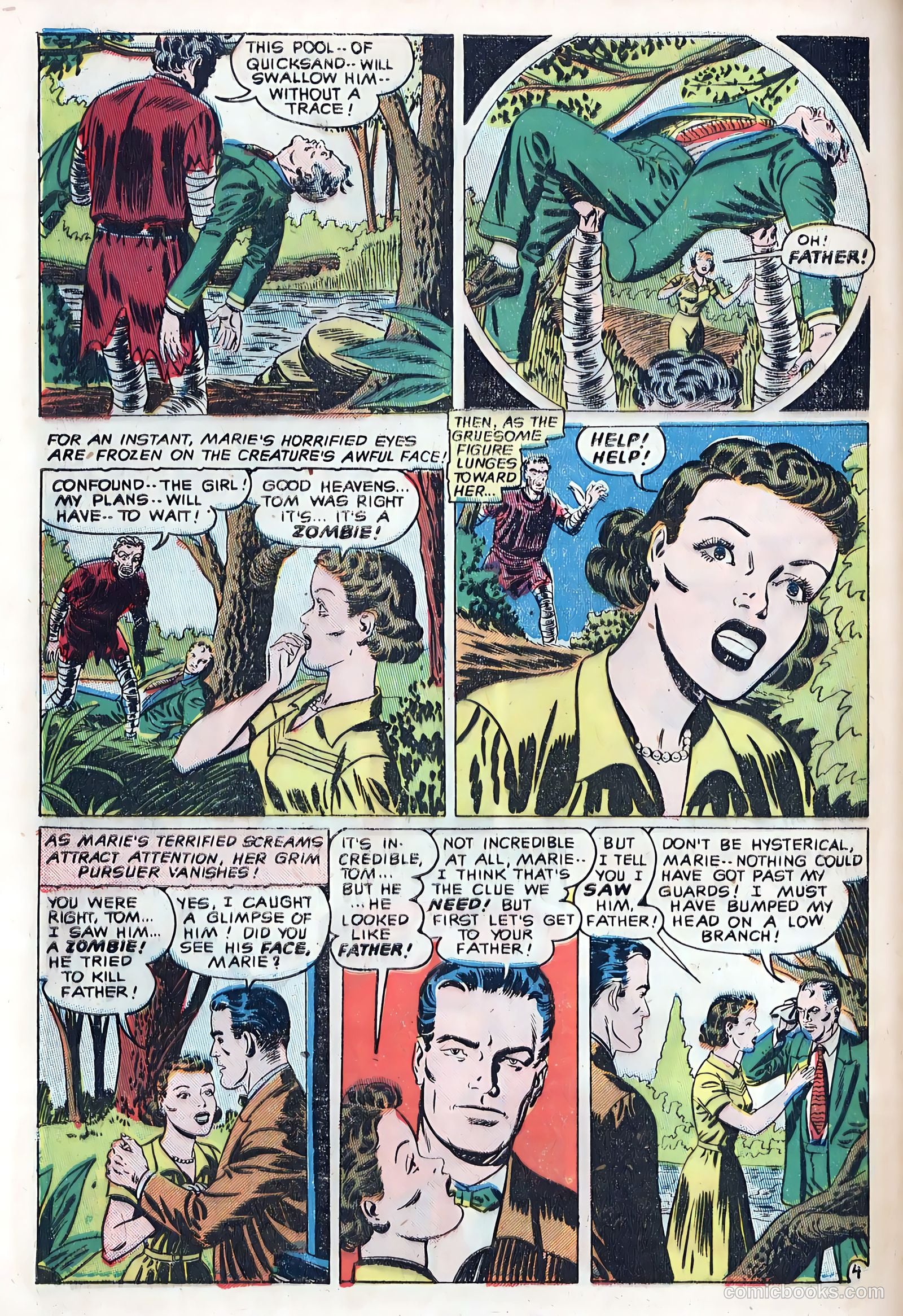 Out of the Night #5 (1952) — page 6 of 36