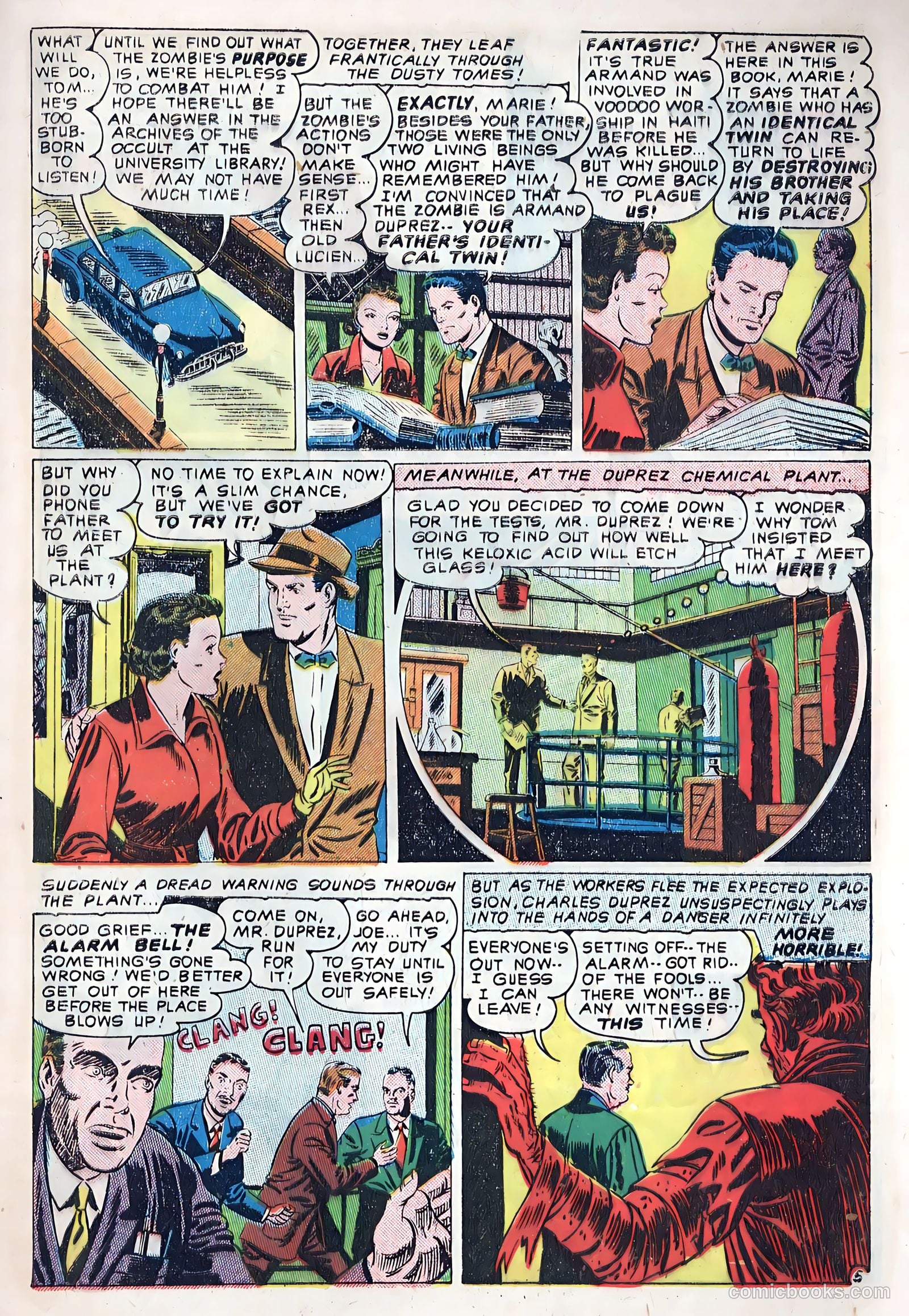Out of the Night #5 (1952) — page 7 of 36