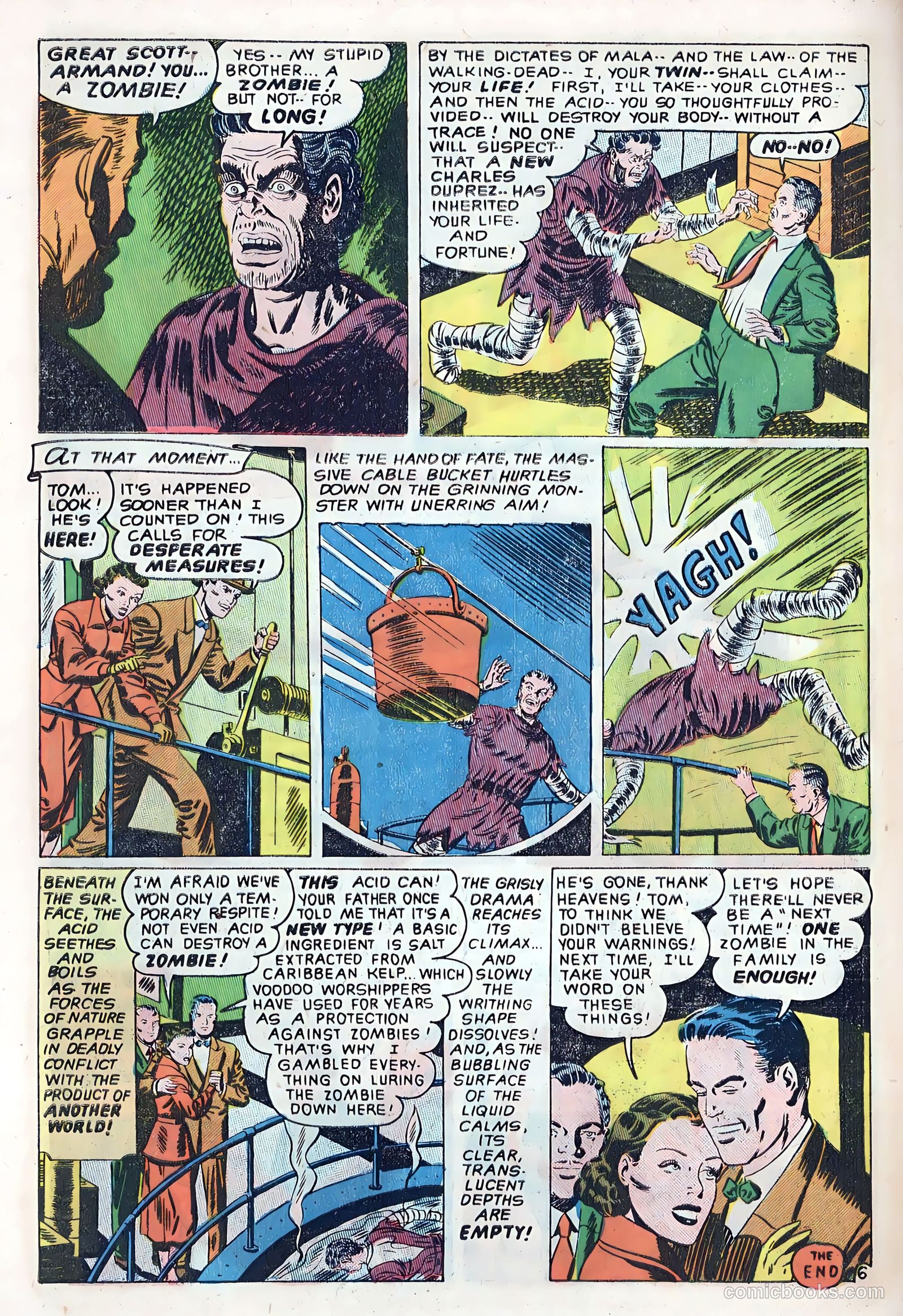Out of the Night #5 (1952) — page 8 of 36
