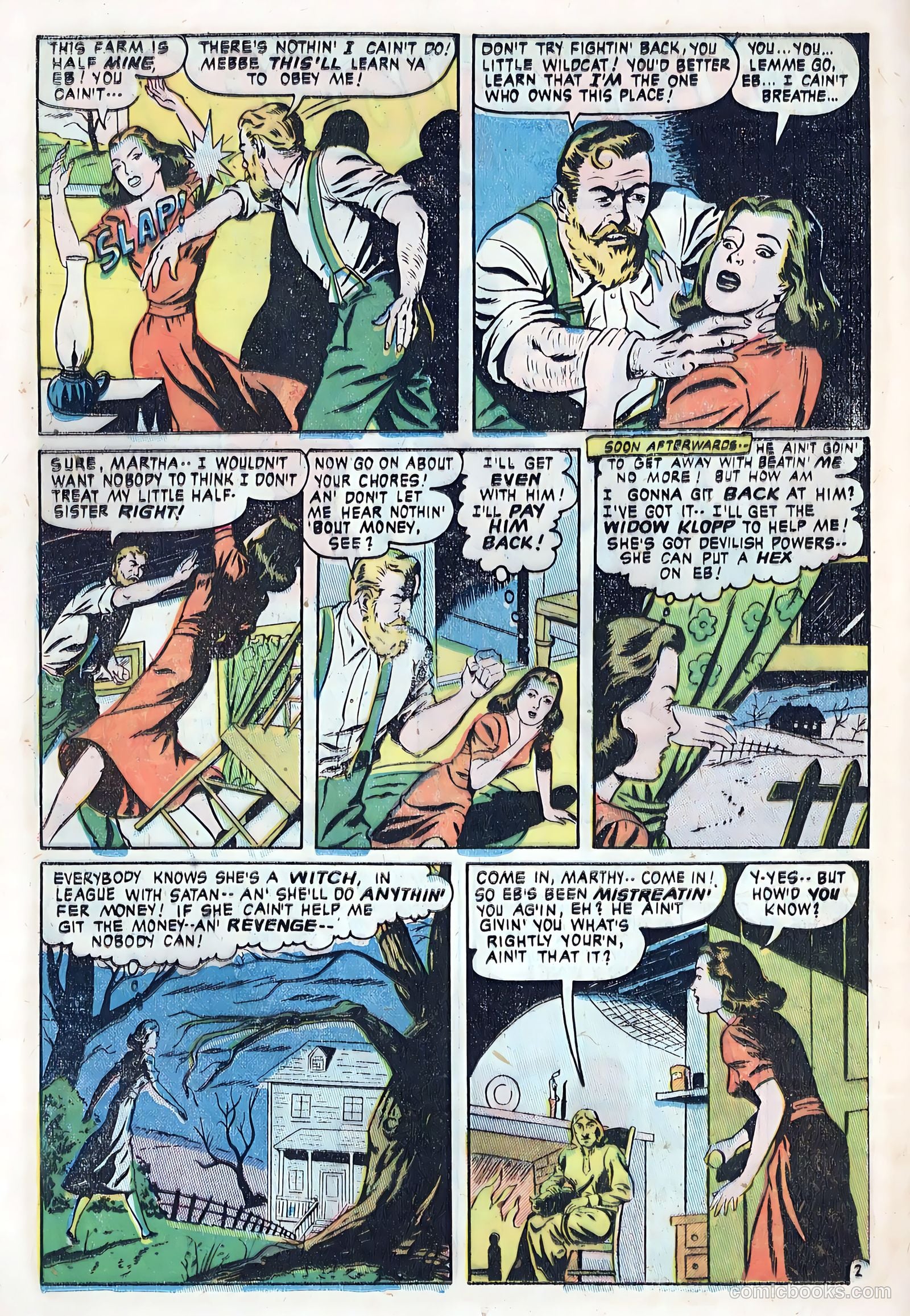 Out of the Night #5 (1952) — page 12 of 36