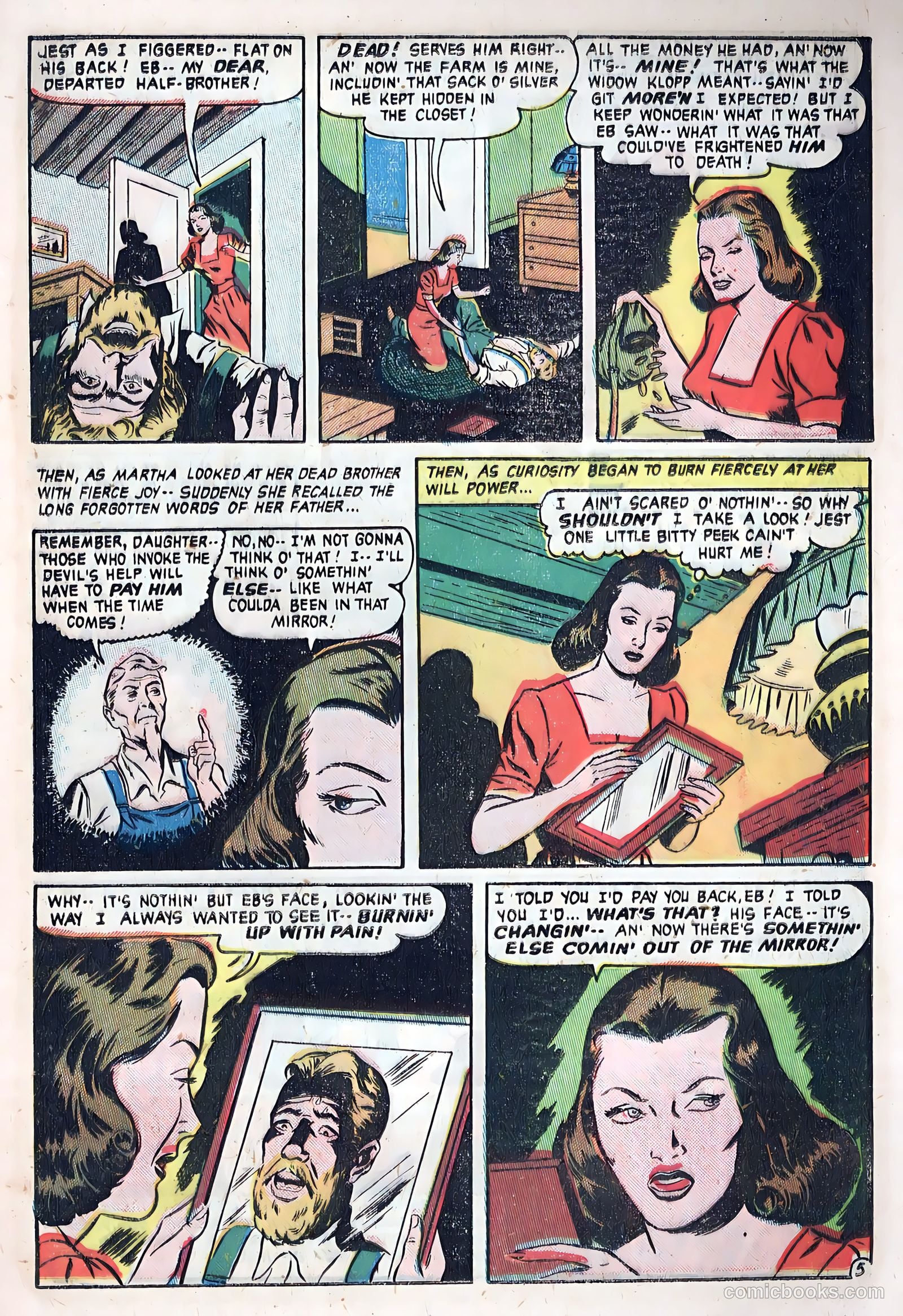Out of the Night #5 (1952) — page 15 of 36